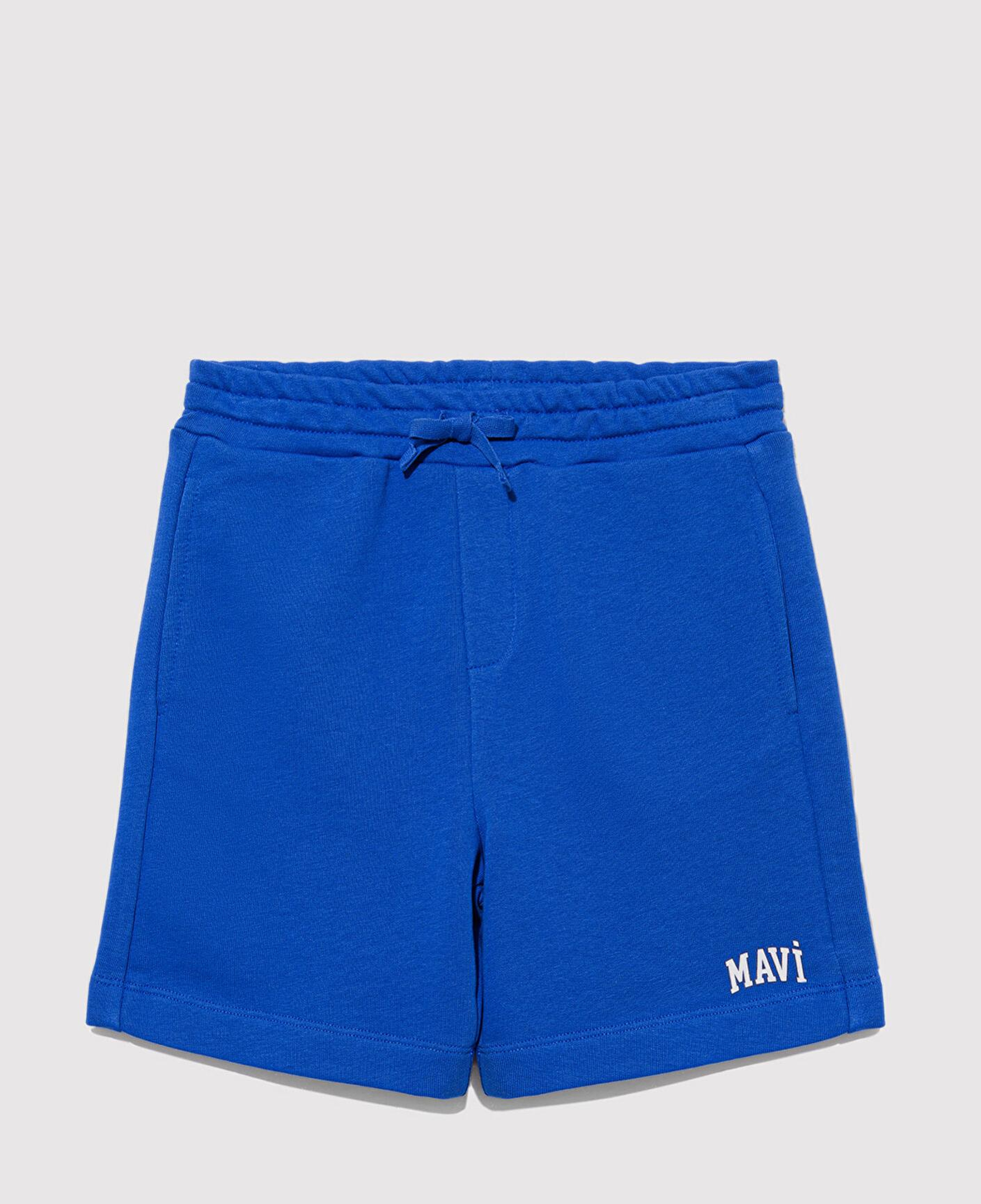Mavi Mavi Logo Baskılı Mavi Şort 6410003-70896
