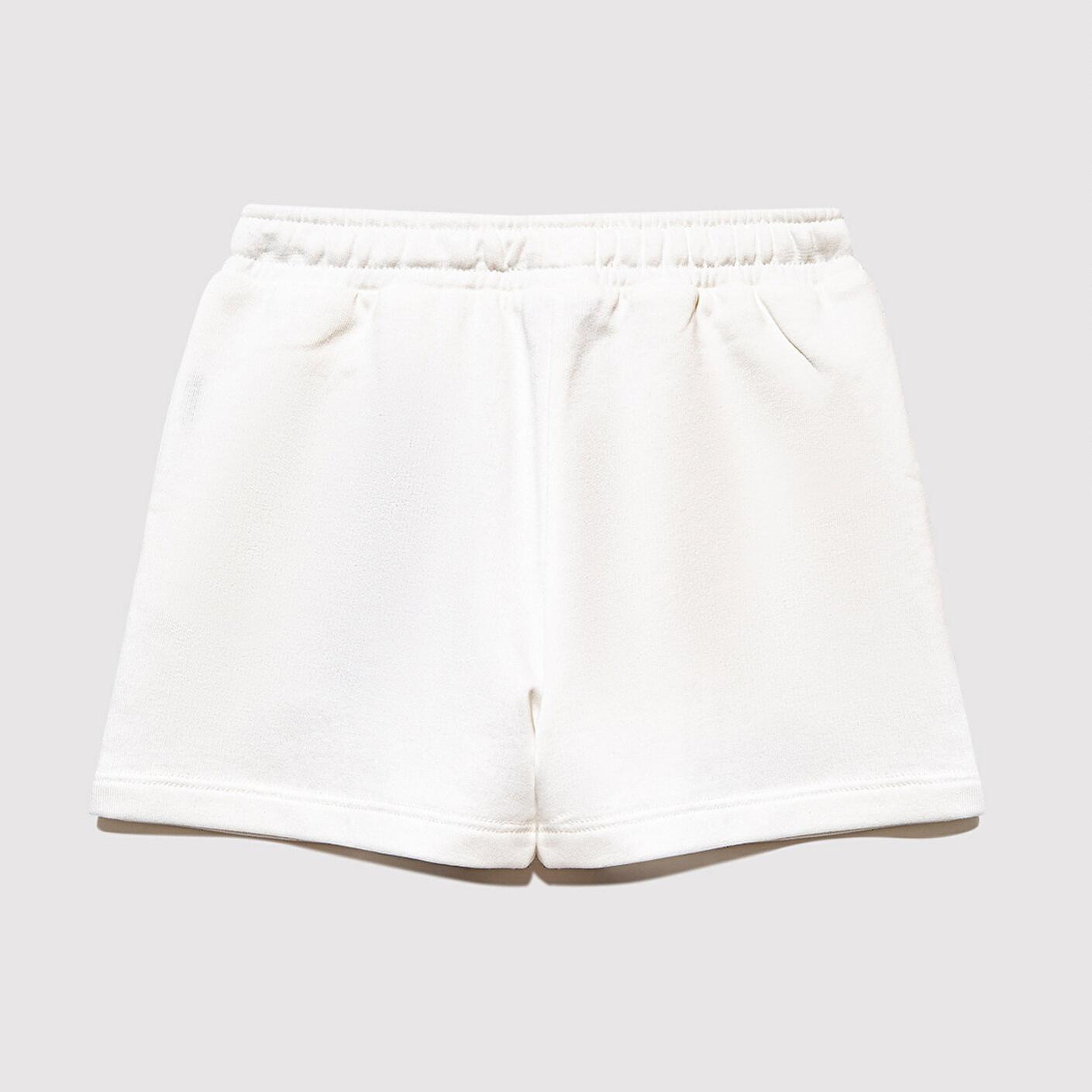 Mavi Mavi Logo Baskılı Ekru Şort 7410002-70057