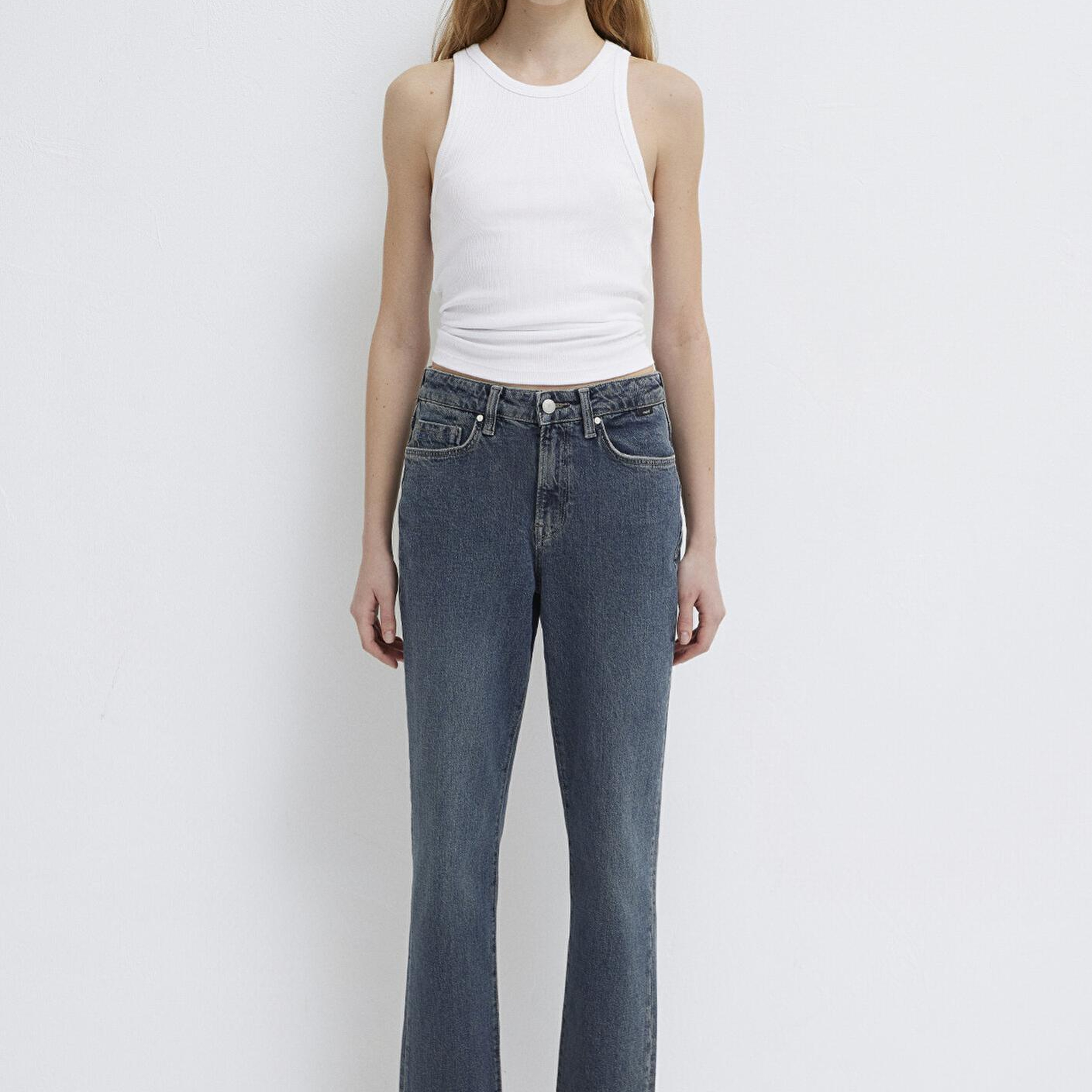 Mavi New York Classic Denim Gölgeli Koyu Mavi Jean Pantolon 101441-A3898