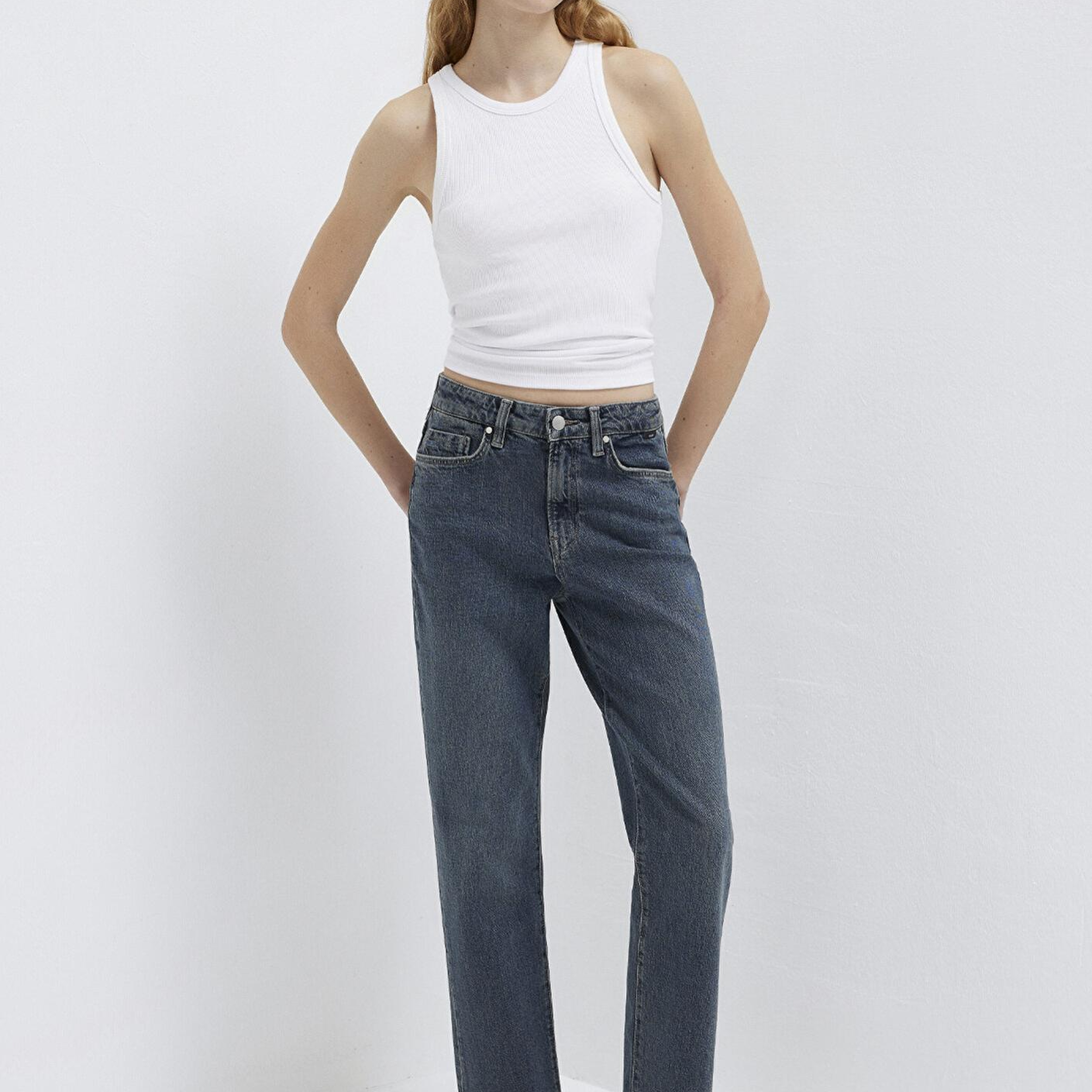 Mavi New York Classic Denim Gölgeli Koyu Mavi Jean Pantolon 101441-A3898