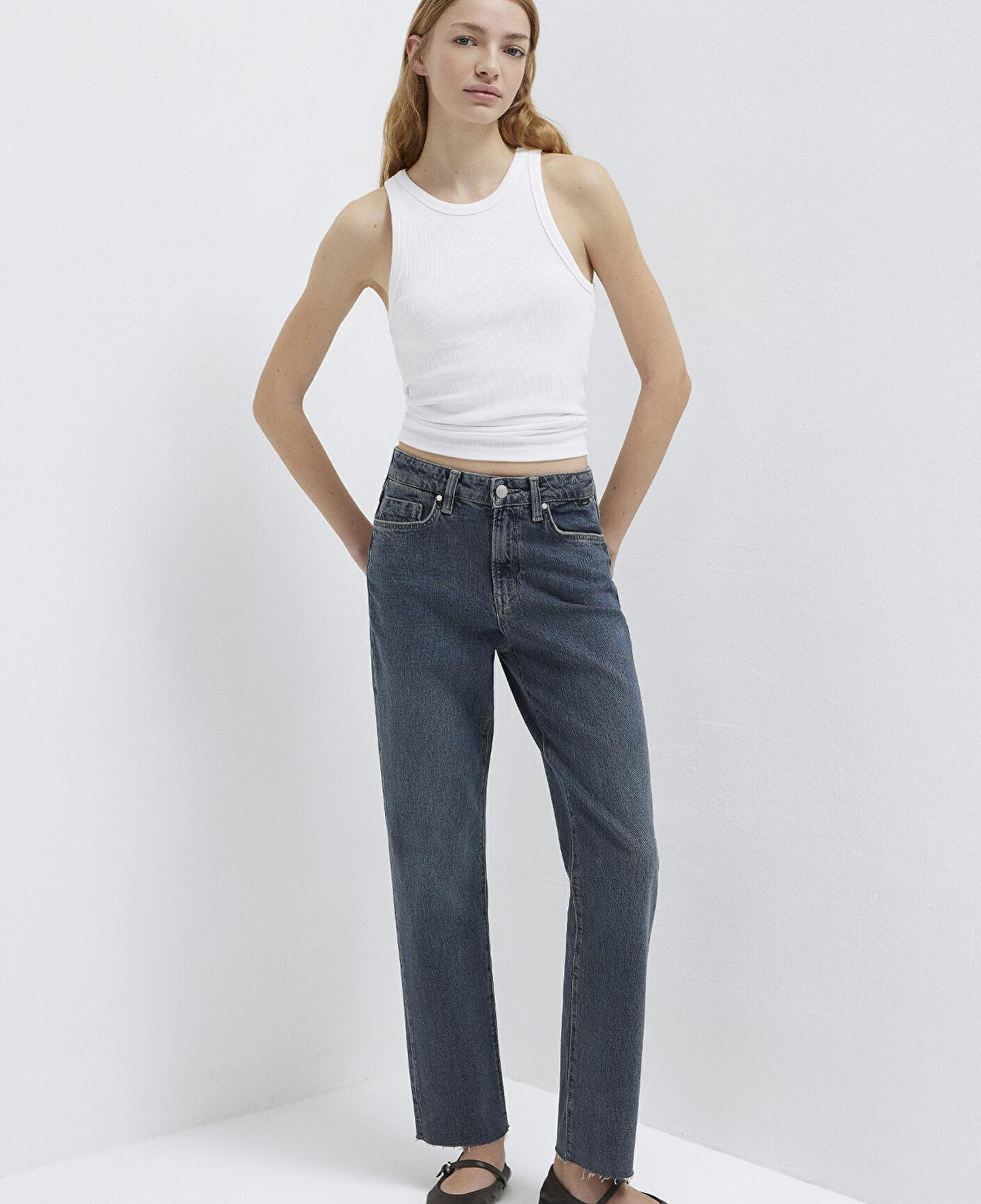 Mavi New York Classic Denim Gölgeli Koyu Mavi Jean Pantolon 101441-A3898