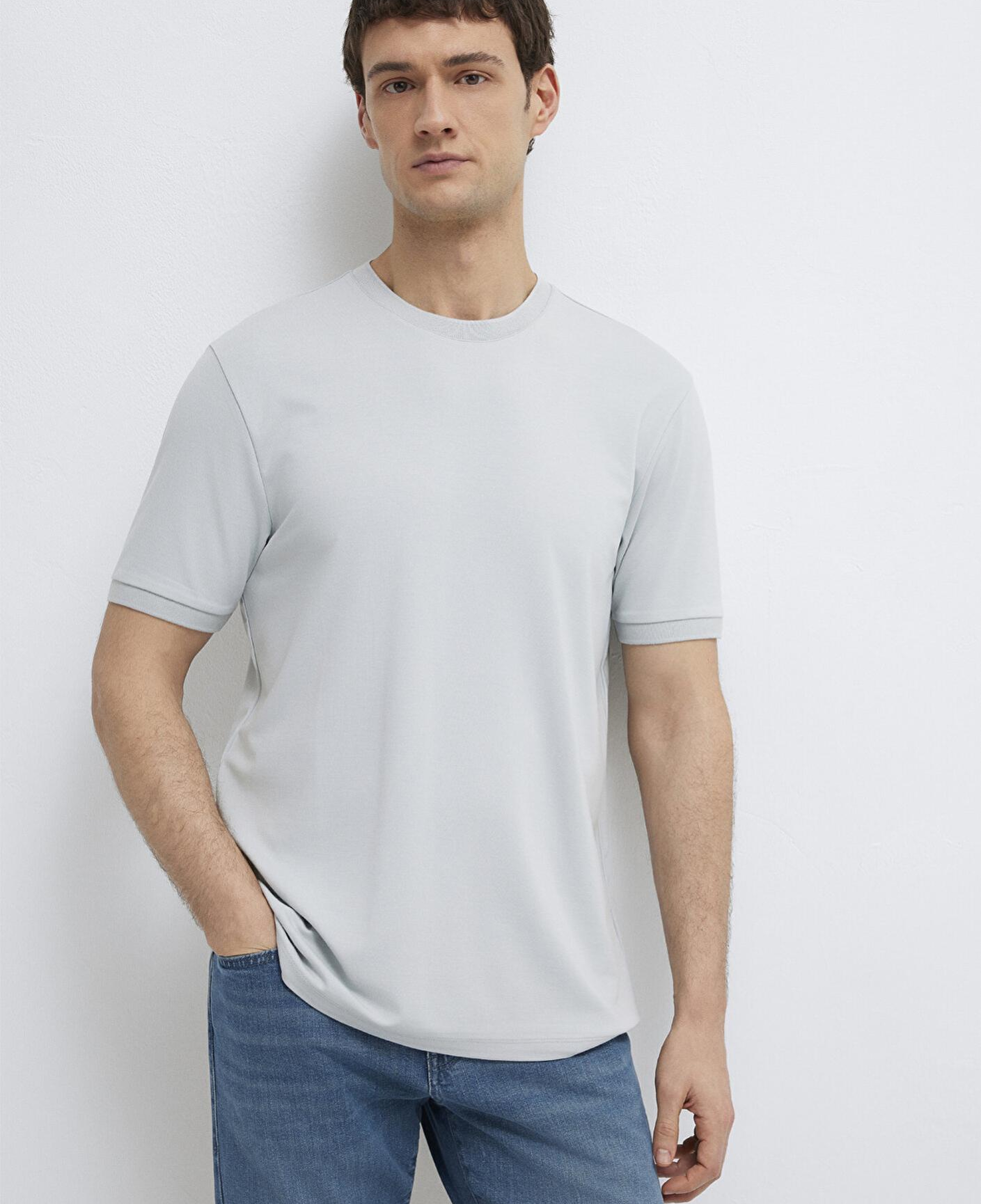 Mavi Soft Premium Gri Tişört Regular Fit / Normal Kesim 0613470-70802