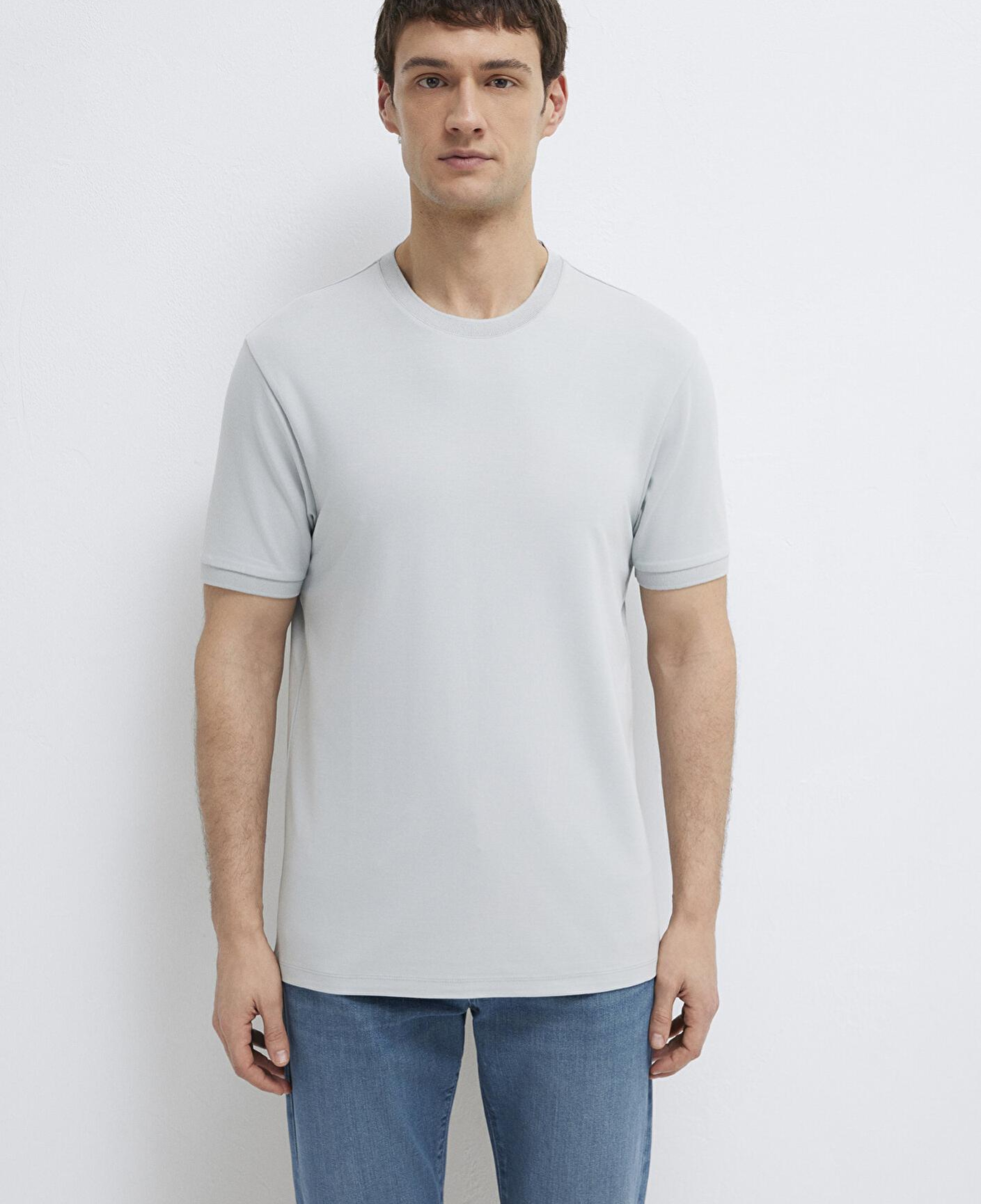 Mavi Soft Premium Gri Tişört Regular Fit / Normal Kesim 0613470-70802