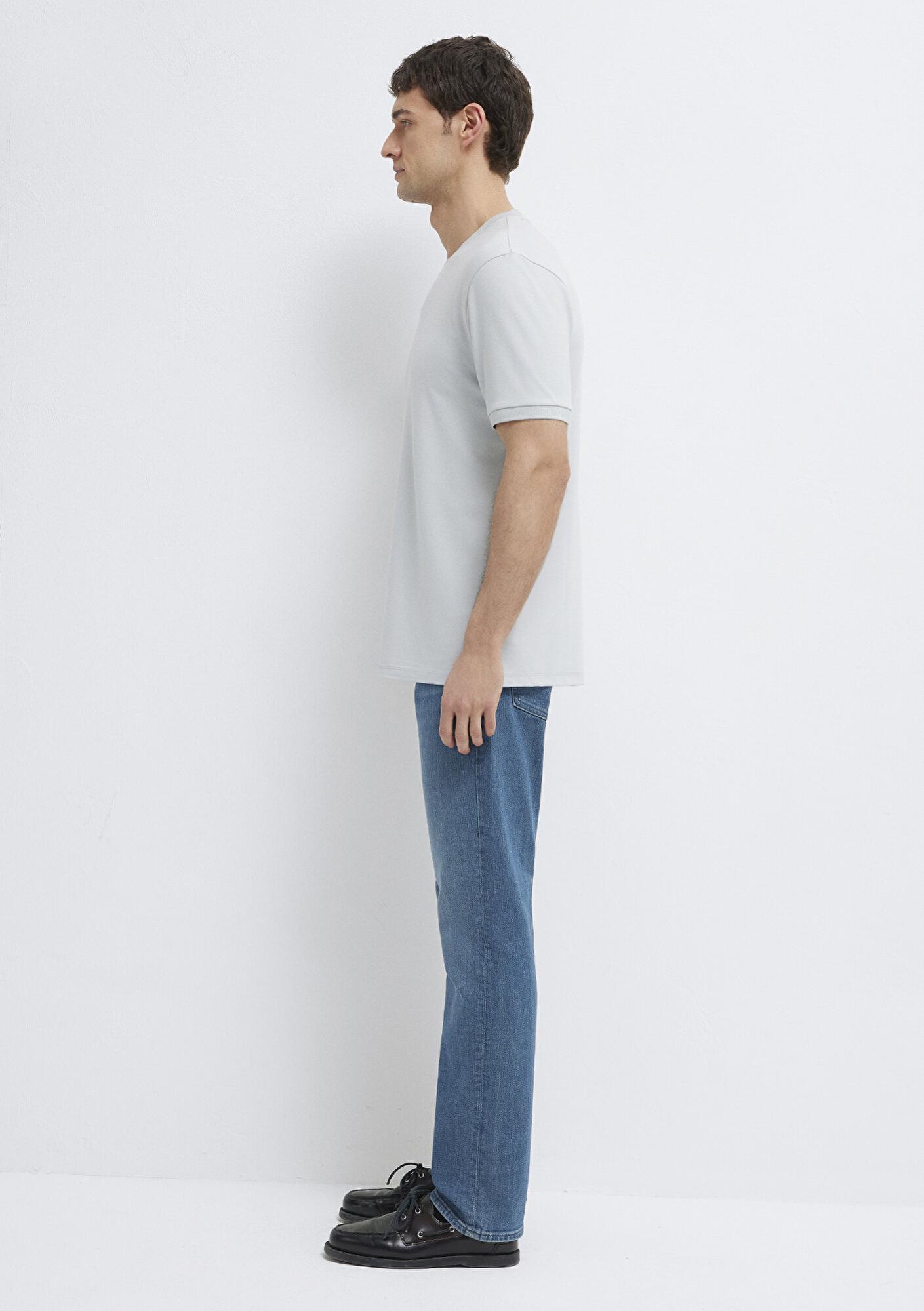 Mavi Soft Premium Gri Tişört Regular Fit / Normal Kesim 0613470-70802