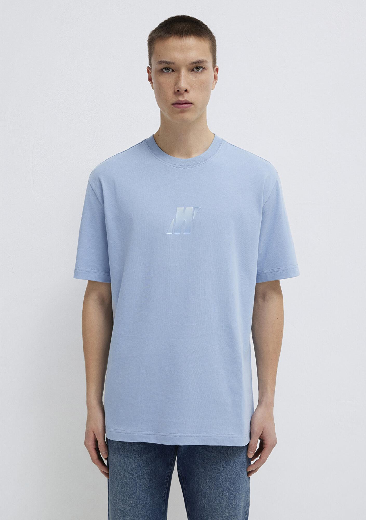 Mavi Mavi Pro Mavi Tişört Loose Fit / Bol Rahat Kesim 0613440-91590