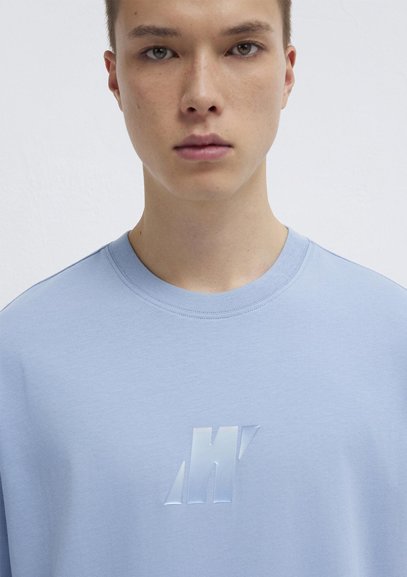 Mavi Mavi Pro Mavi Tişört Loose Fit / Bol Rahat Kesim 0613440-91590