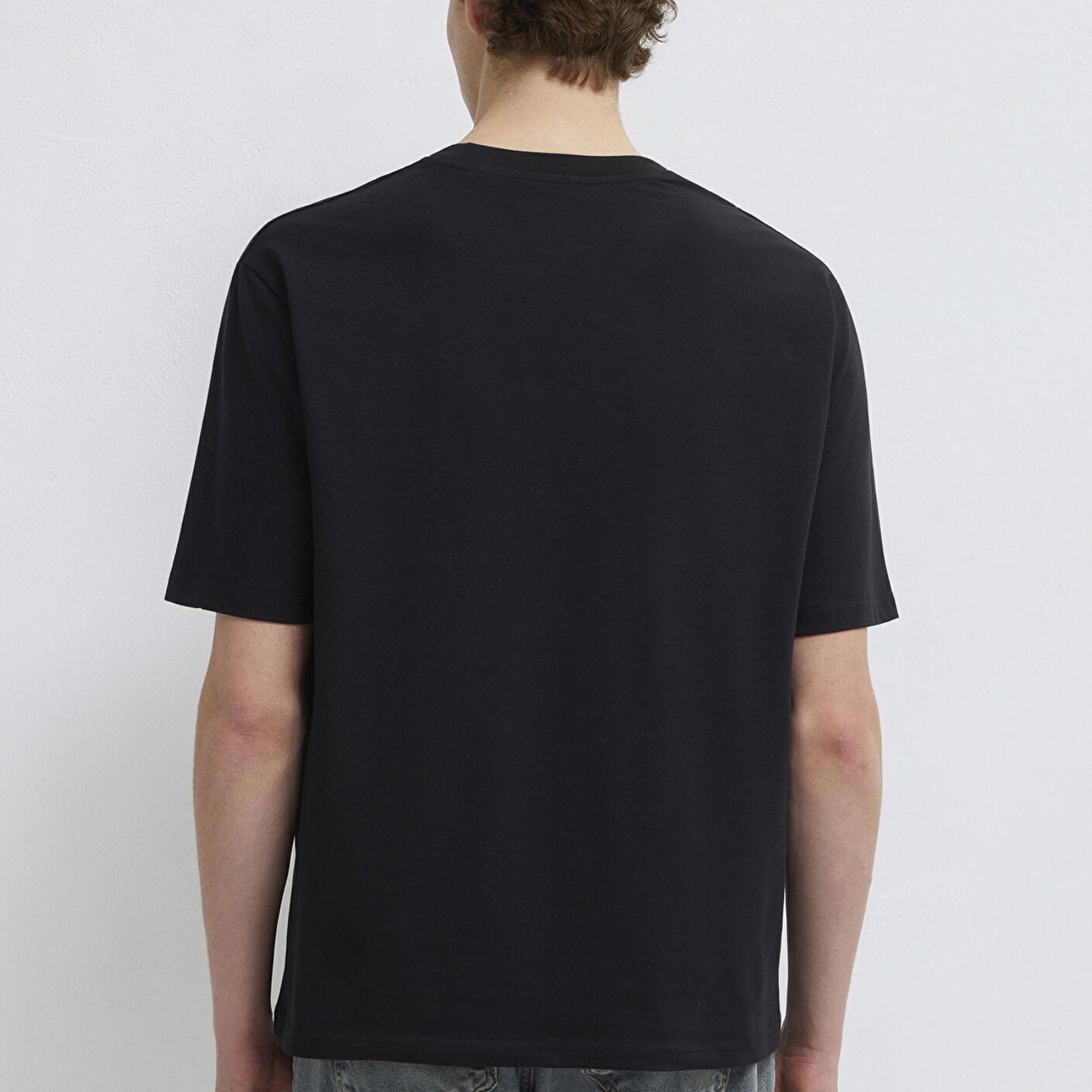 Mavi Mavi Pro Siyah Tişört Relaxed Fit / Rahat Kesim 0613438-900