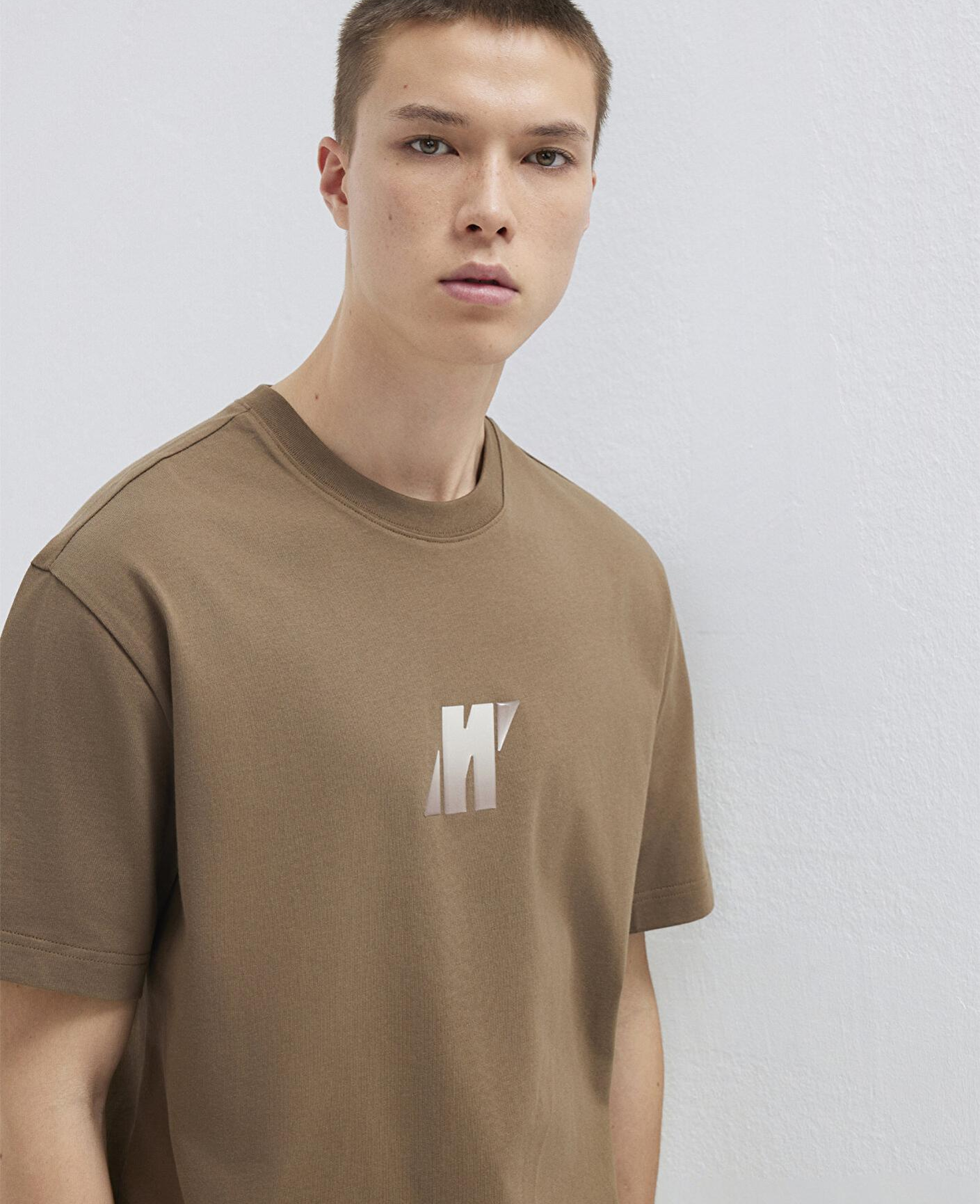 Mavi Mavi Pro Kahverengi Tişört Loose Fit / Bol Rahat Kesim 0613440-70378