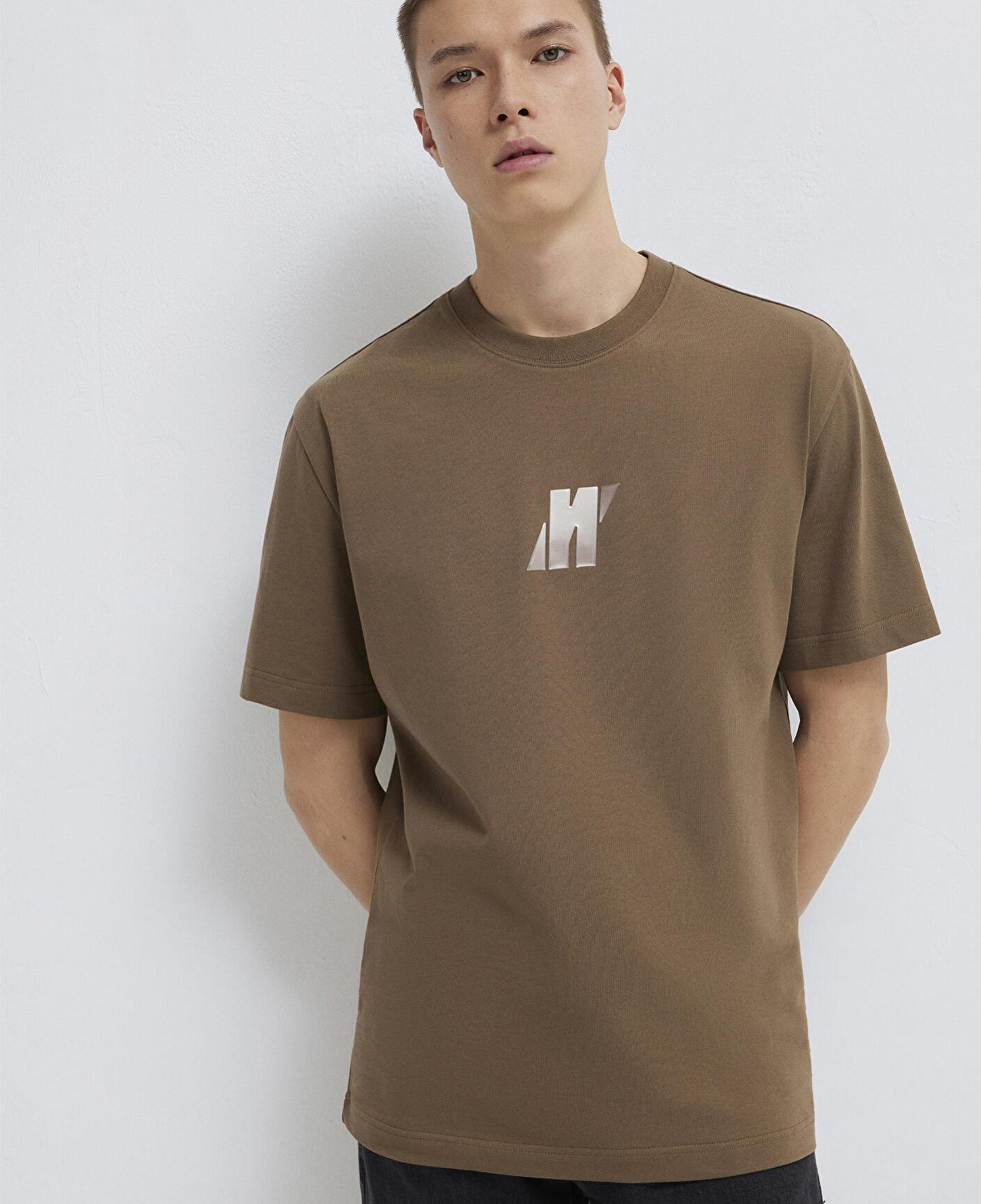 Mavi Mavi Pro Kahverengi Tişört Loose Fit / Bol Rahat Kesim 0613440-70378