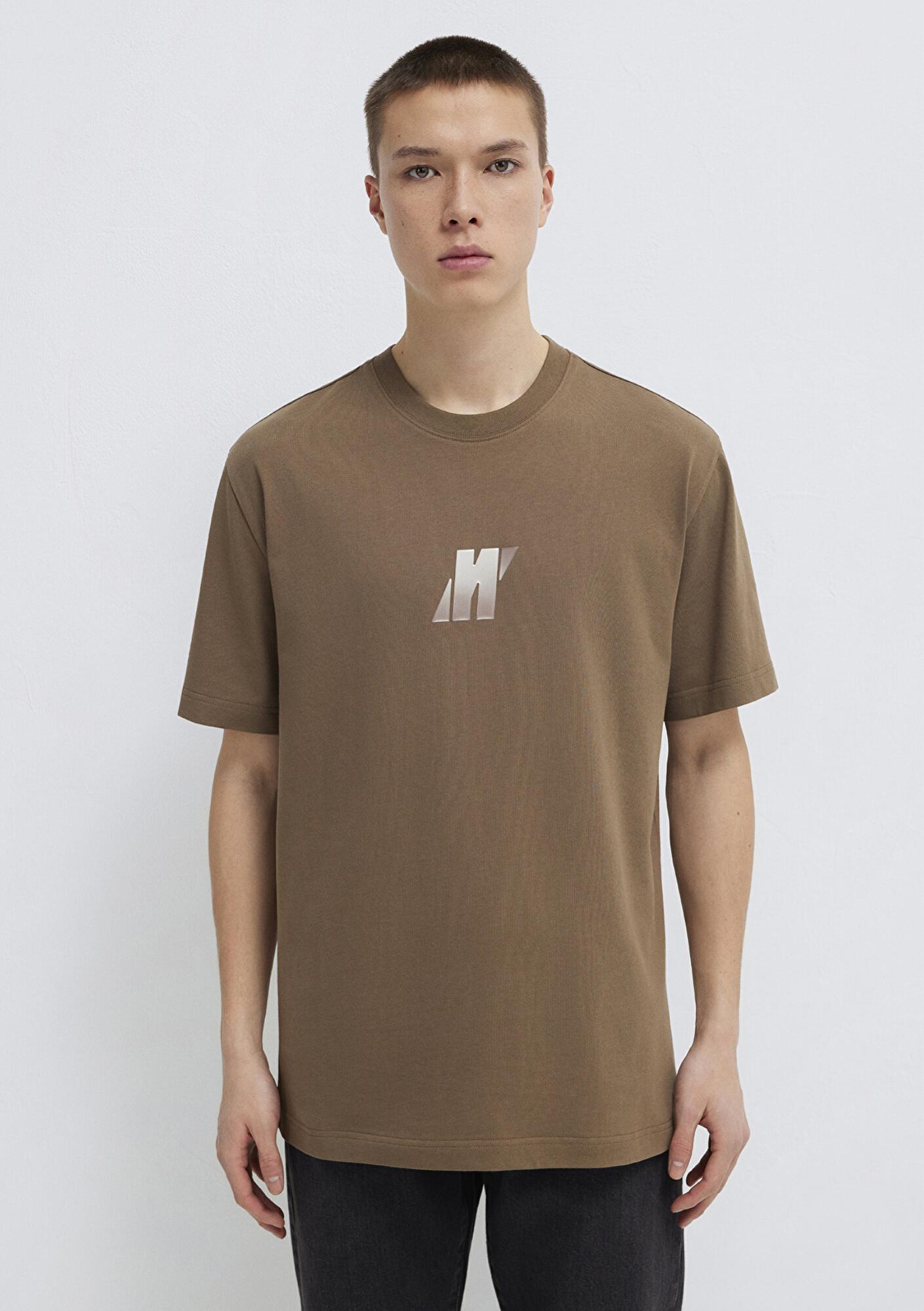 Mavi Mavi Pro Kahverengi Tişört Loose Fit / Bol Rahat Kesim 0613440-70378