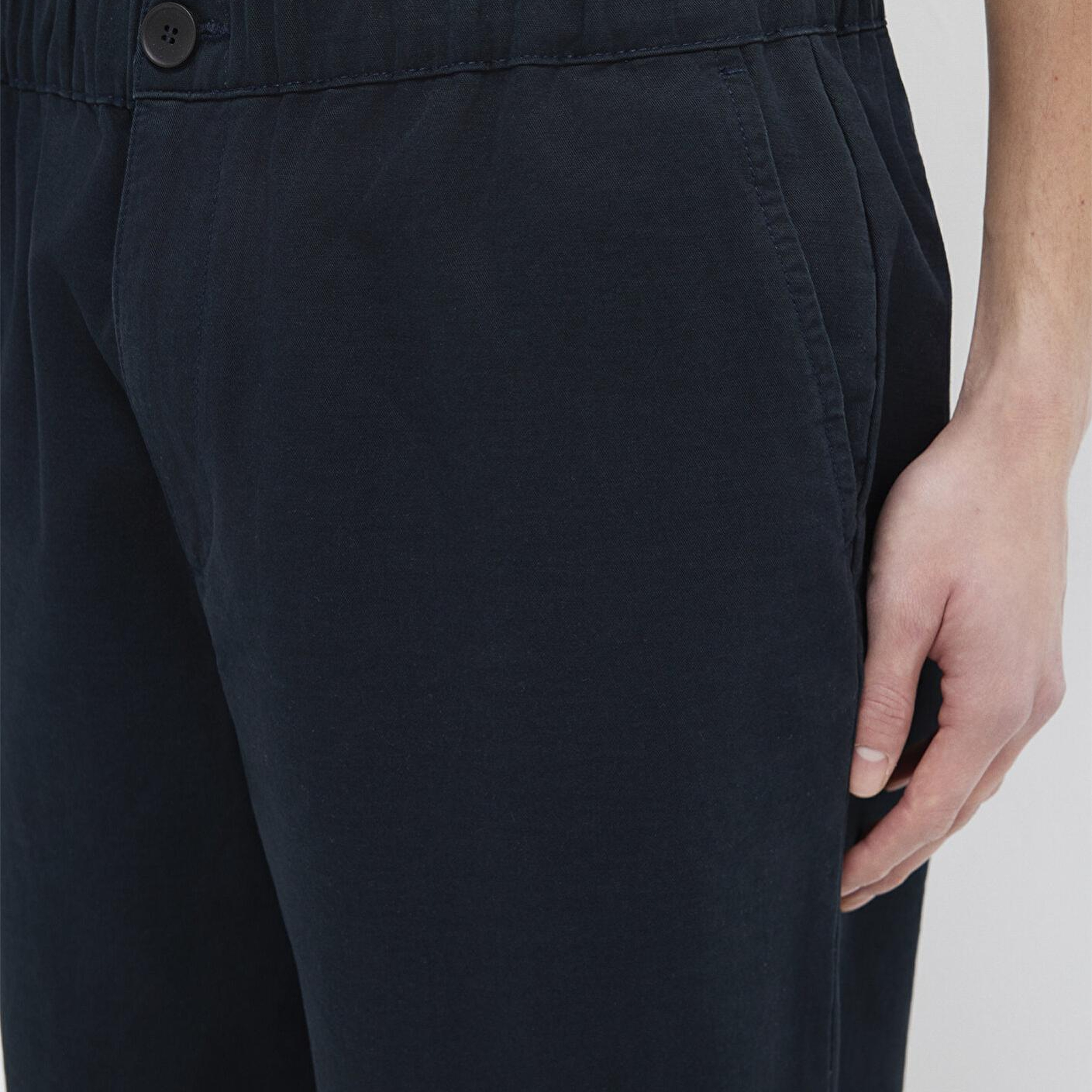 Mavi Beli Lastikli Lacivert Pantolon 0010610-71379