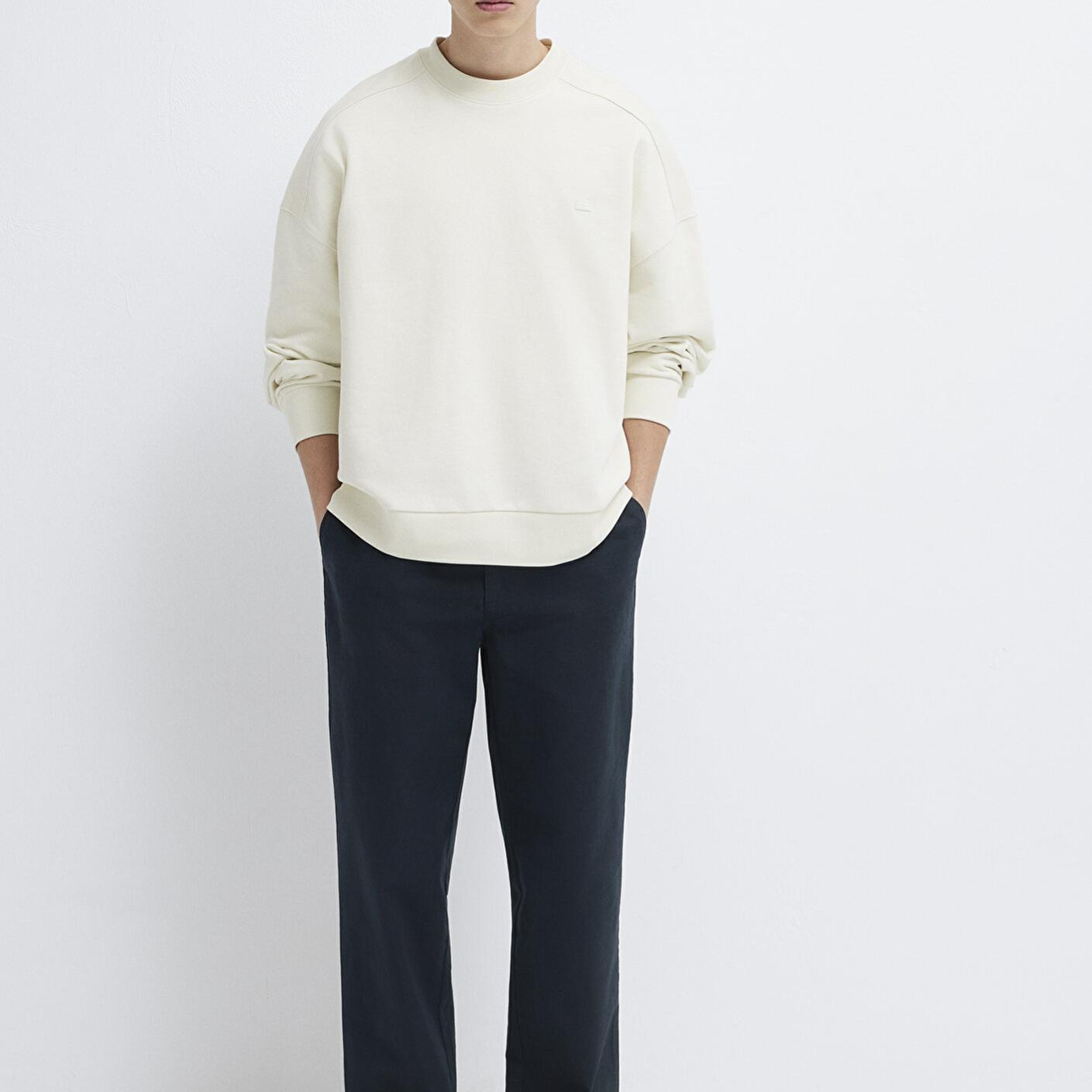 Mavi Beli Lastikli Lacivert Pantolon 0010610-71379