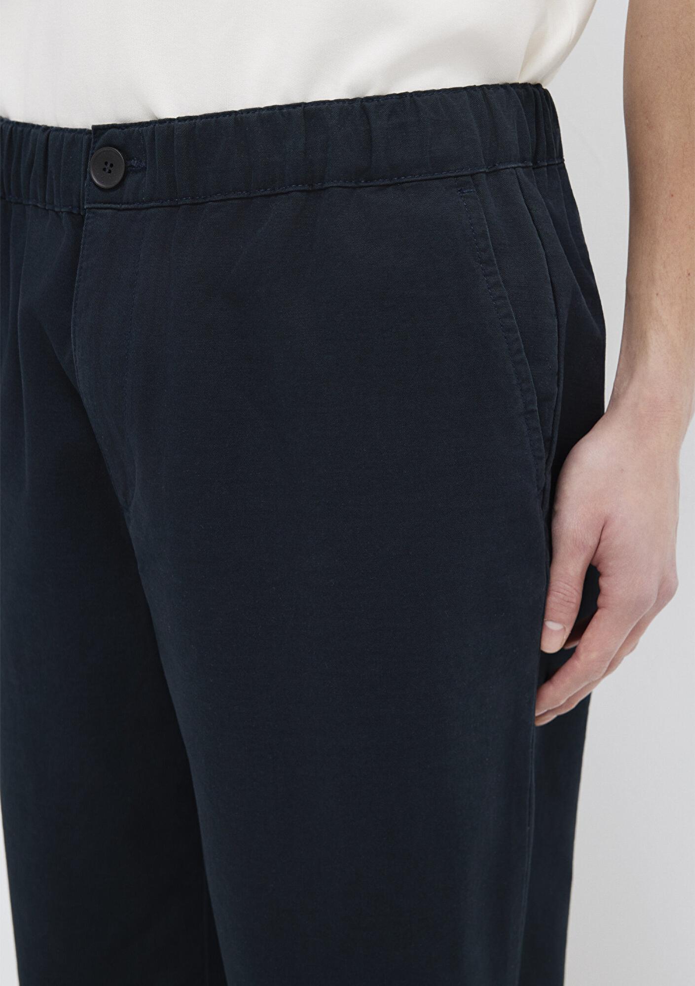 Mavi Beli Lastikli Lacivert Pantolon 0010610-71379