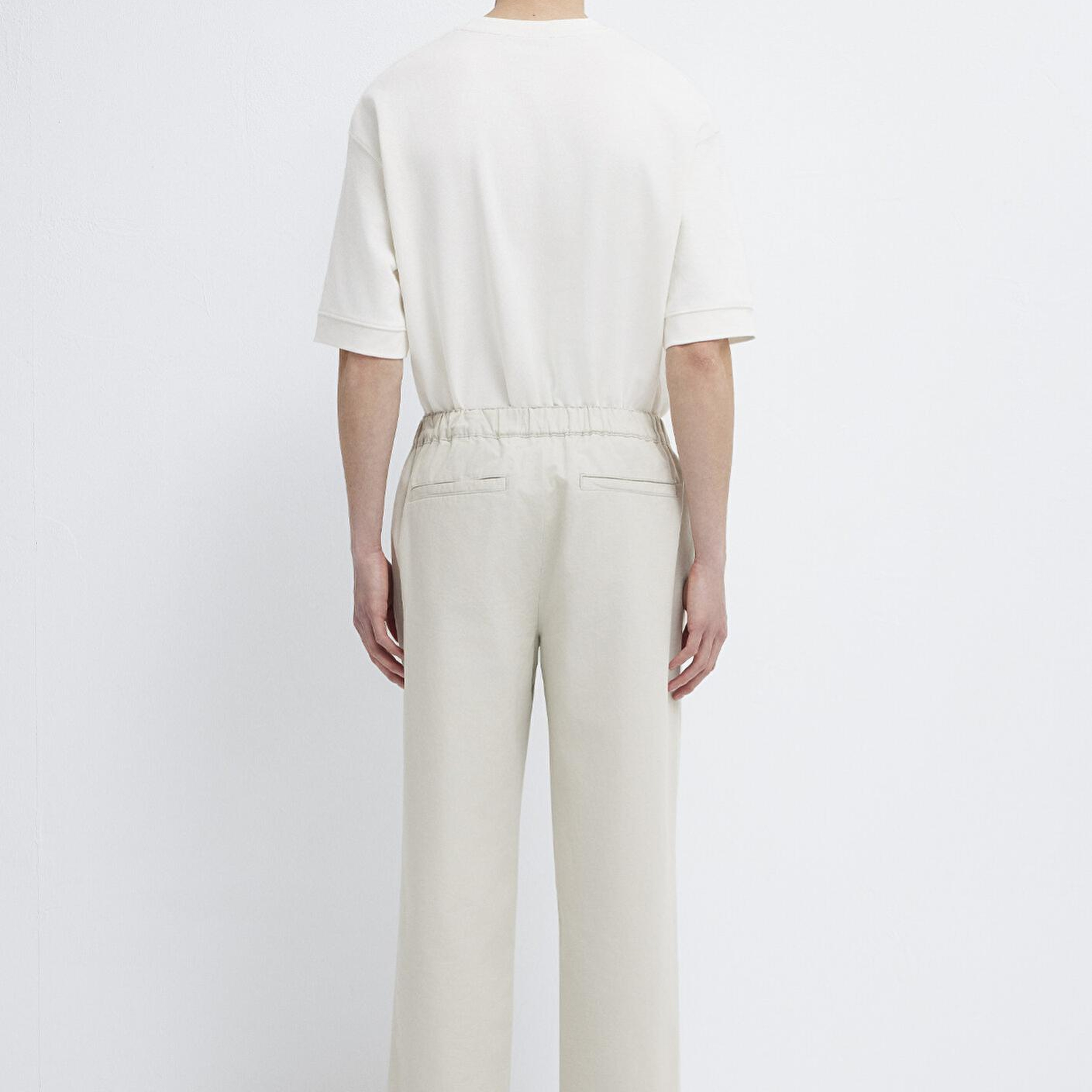 Mavi Beli Lastikli Bej Pantolon 0010610-70144