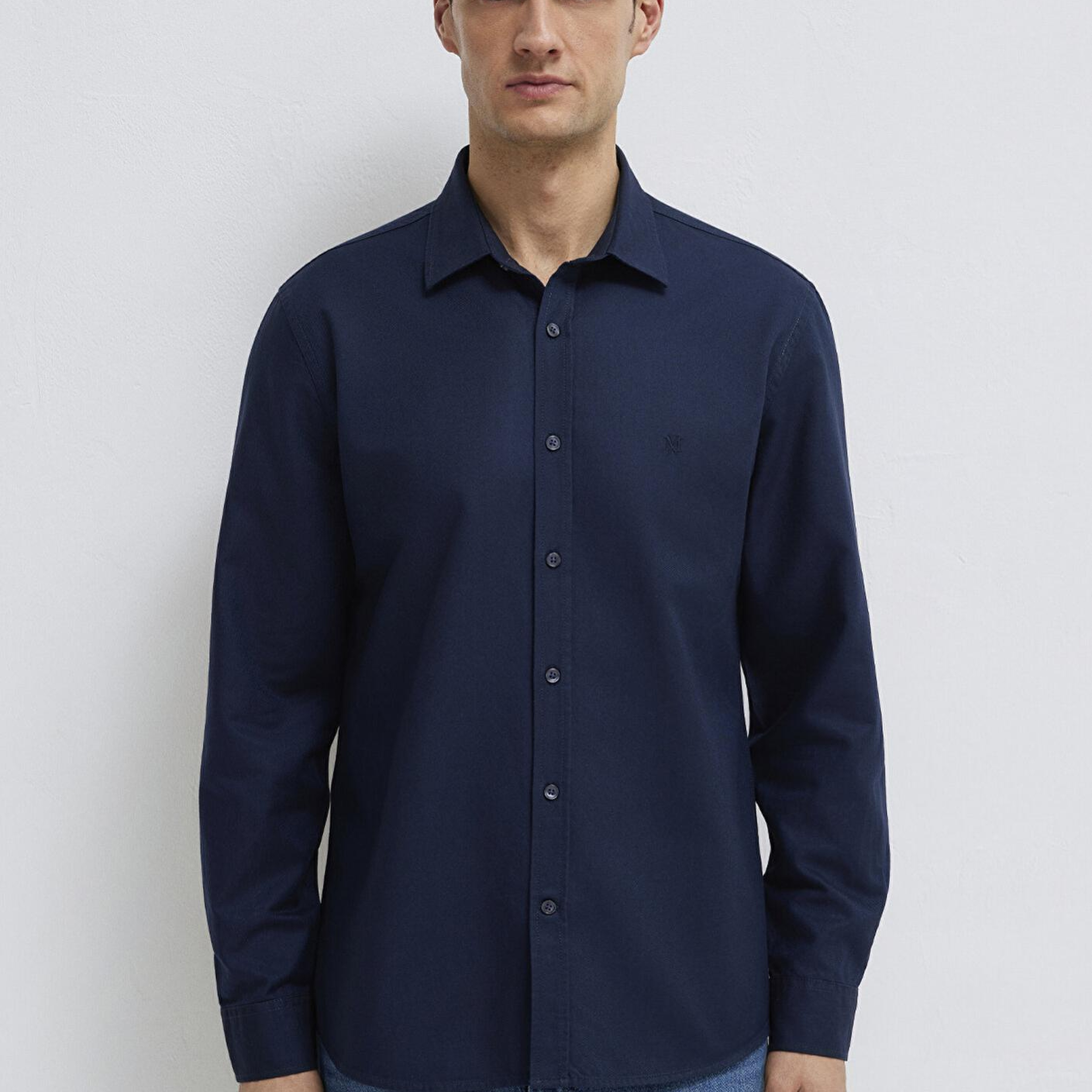 Mavi Lacivert Gömlek Regular Fit / Normal Kesim 0212063-80872