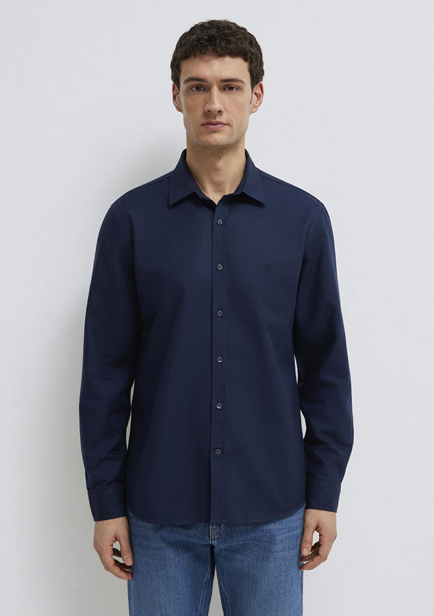 Mavi Lacivert Gömlek Regular Fit / Normal Kesim 0212063-80872