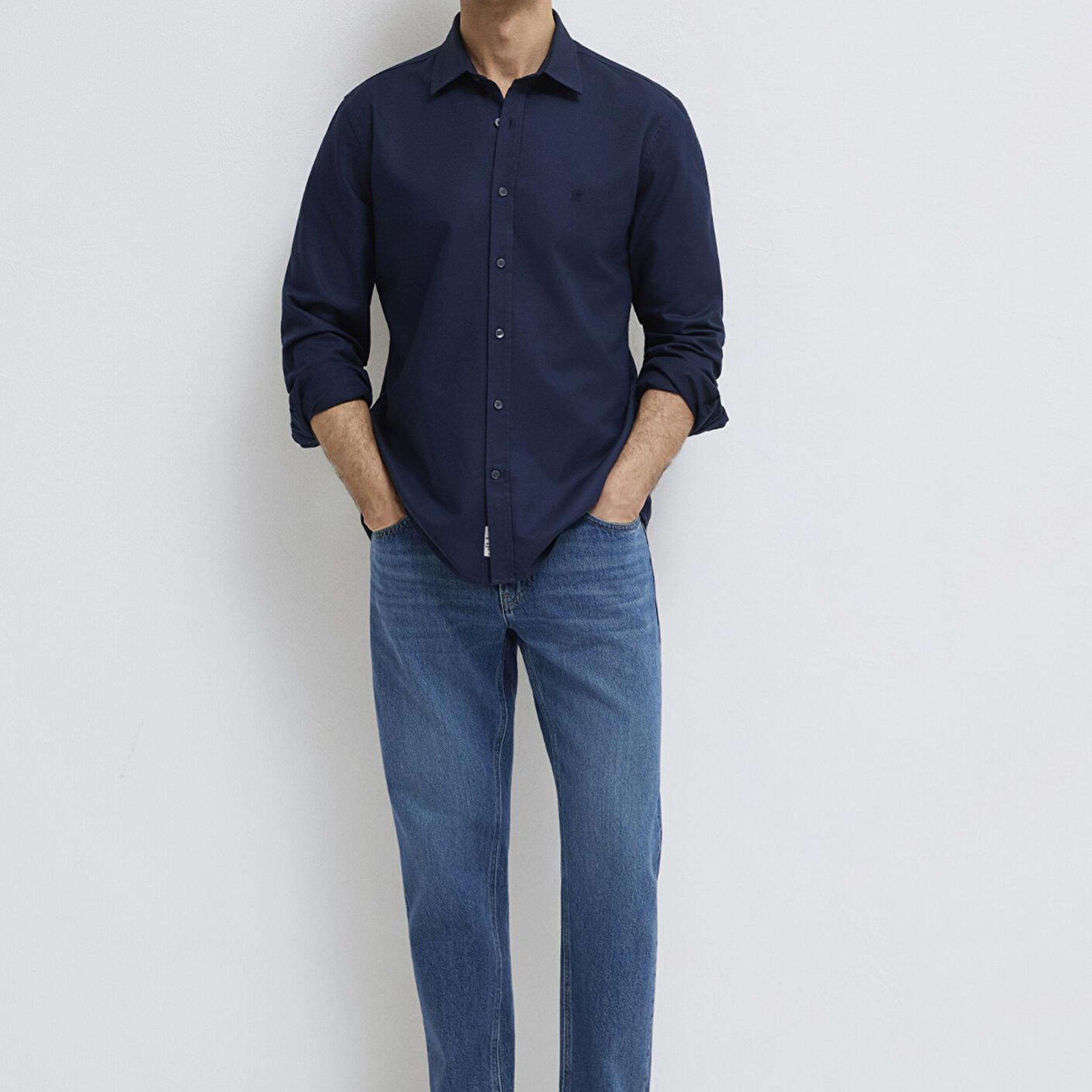 Mavi Lacivert Gömlek Regular Fit / Normal Kesim 0212063-80872