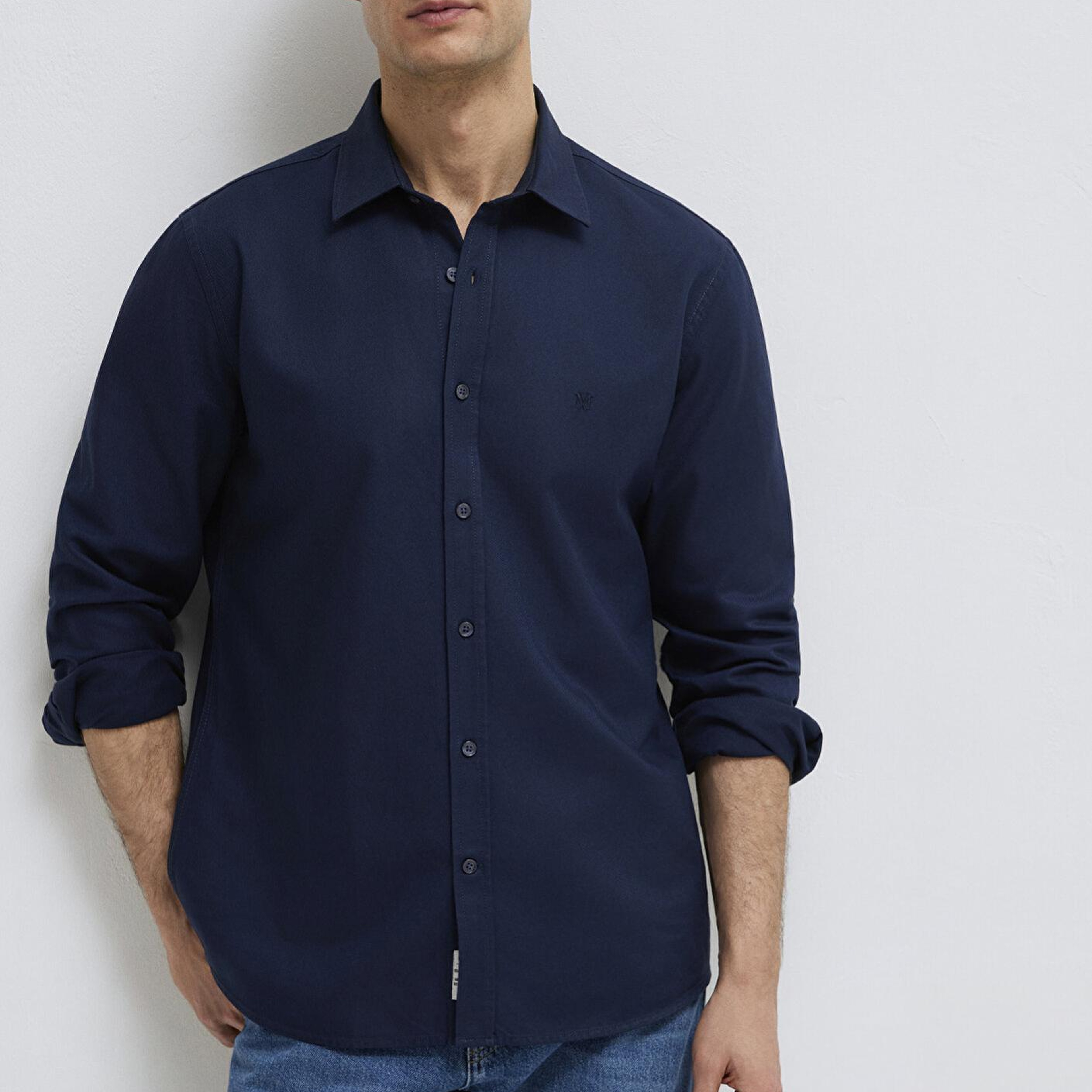 Mavi Lacivert Gömlek Regular Fit / Normal Kesim 0212063-80872