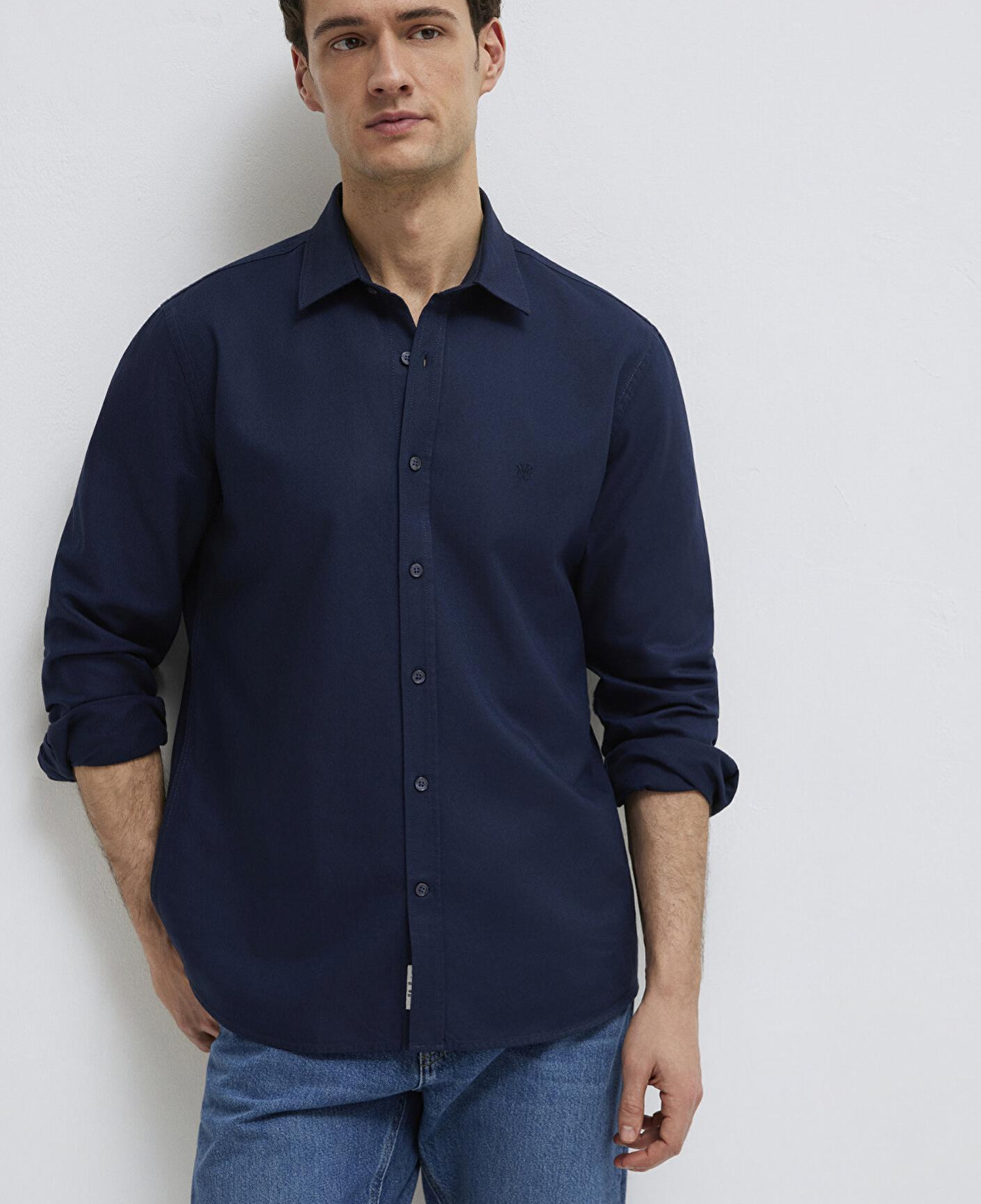 Mavi Lacivert Gömlek Regular Fit / Normal Kesim 0212063-80872