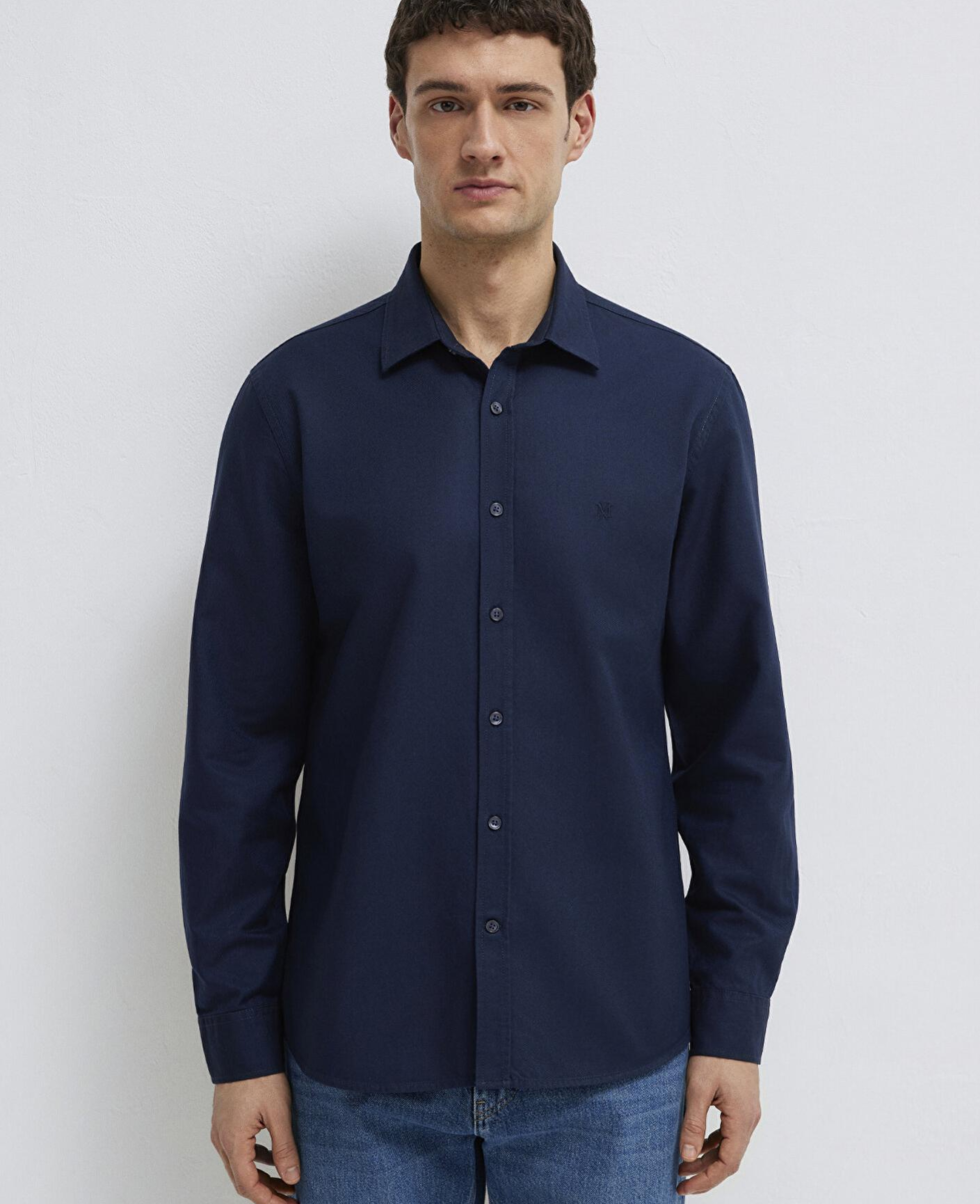 Mavi Lacivert Gömlek Regular Fit / Normal Kesim 0212063-80872