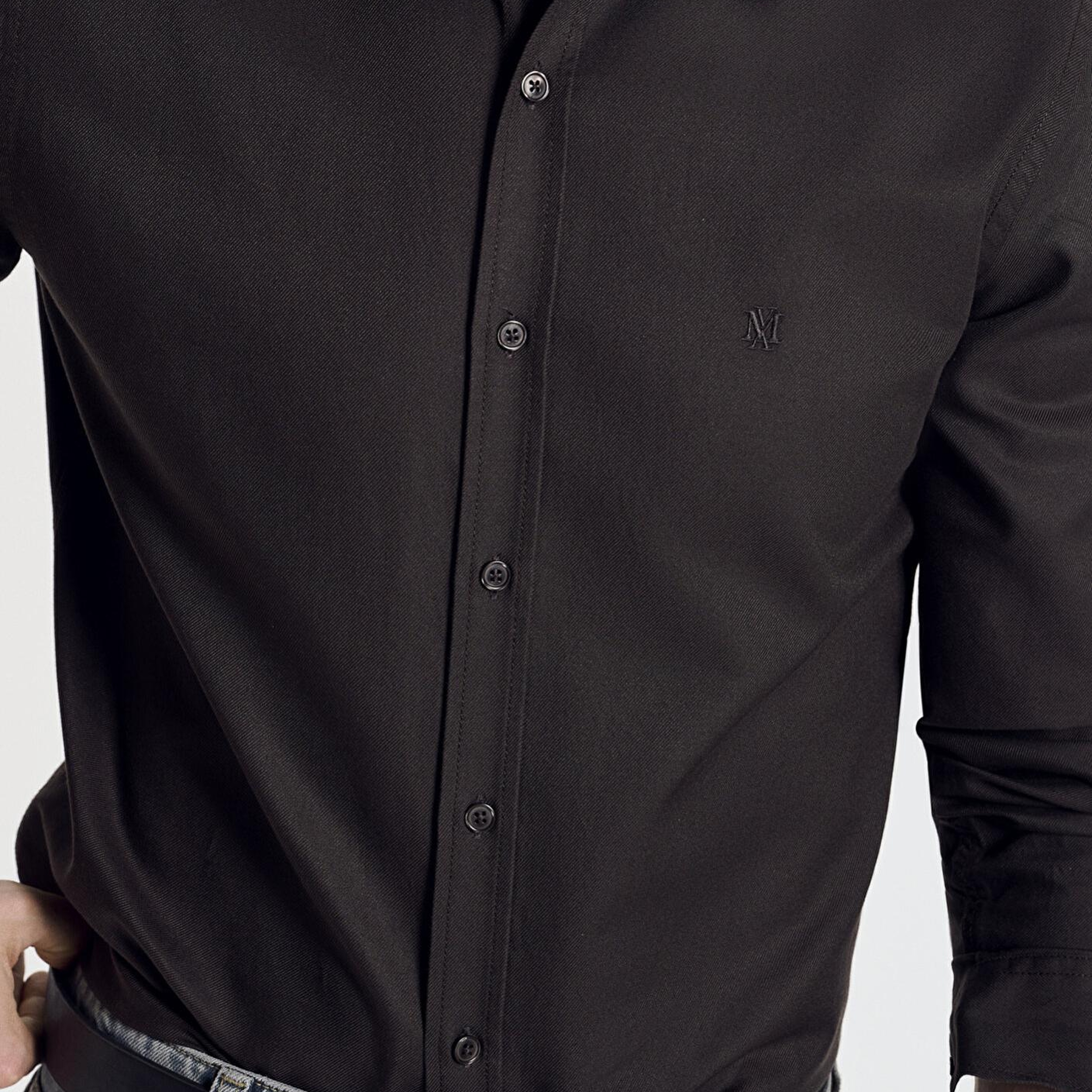 Mavi Kahverengi Gömlek Regular Fit / Normal Kesim 0212063-70219