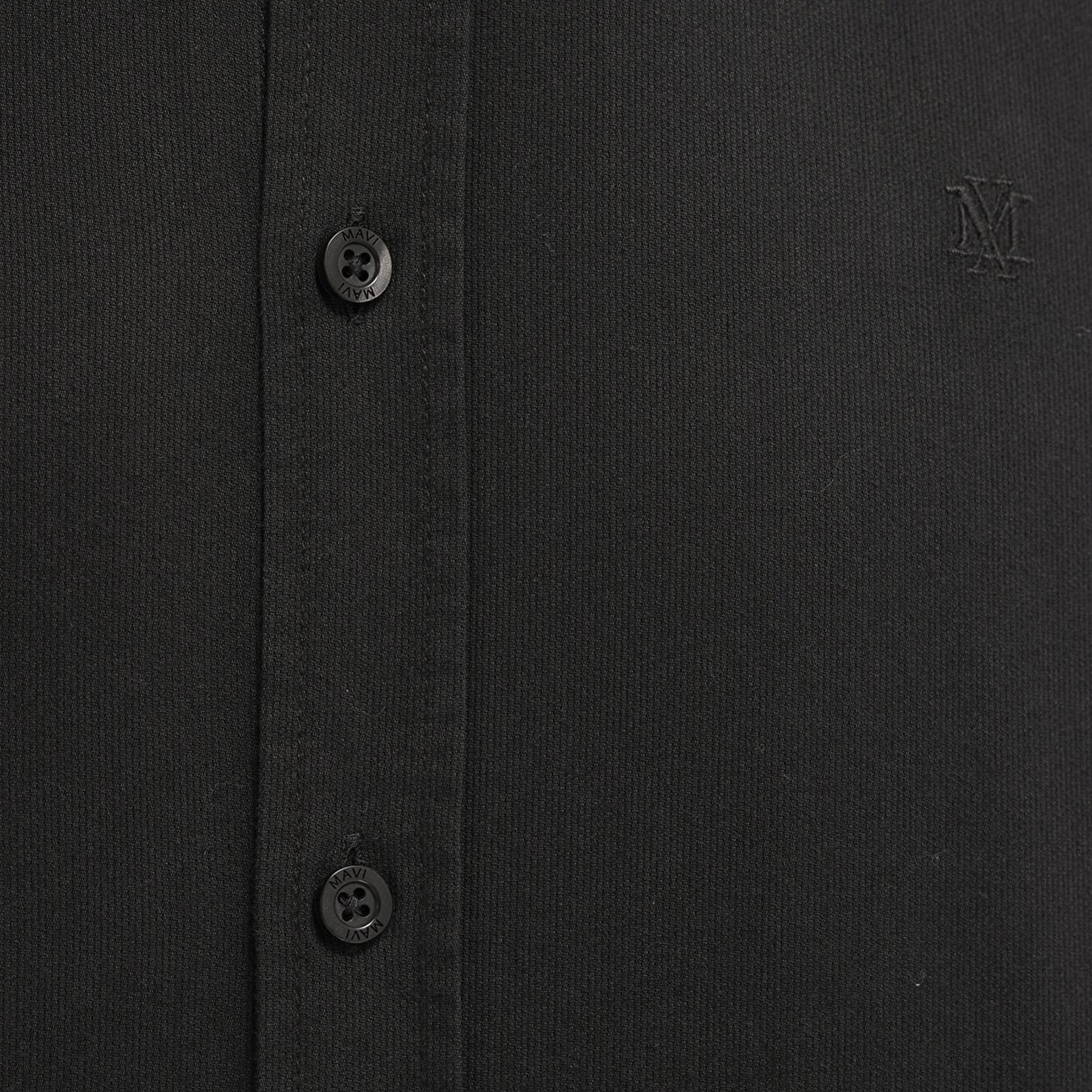 Mavi M Logo Nakışlı Kahverengi Gömlek Slim Fit / Dar Kesim 0211192-90892