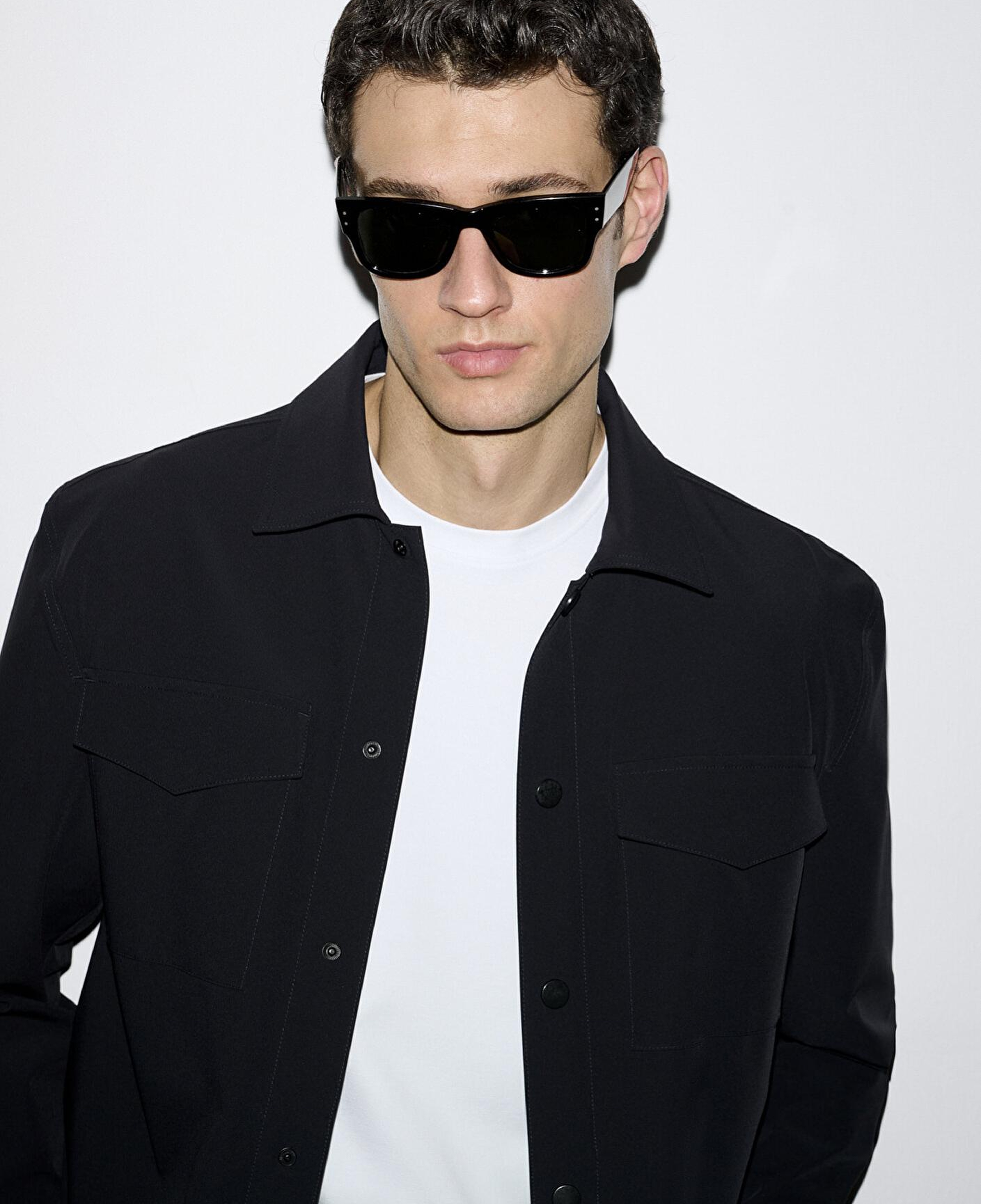 Mavi Fonksiyonel Cepli Lacivert Travel Ceket Regular Fit / Normal Kesim 0110934-70497