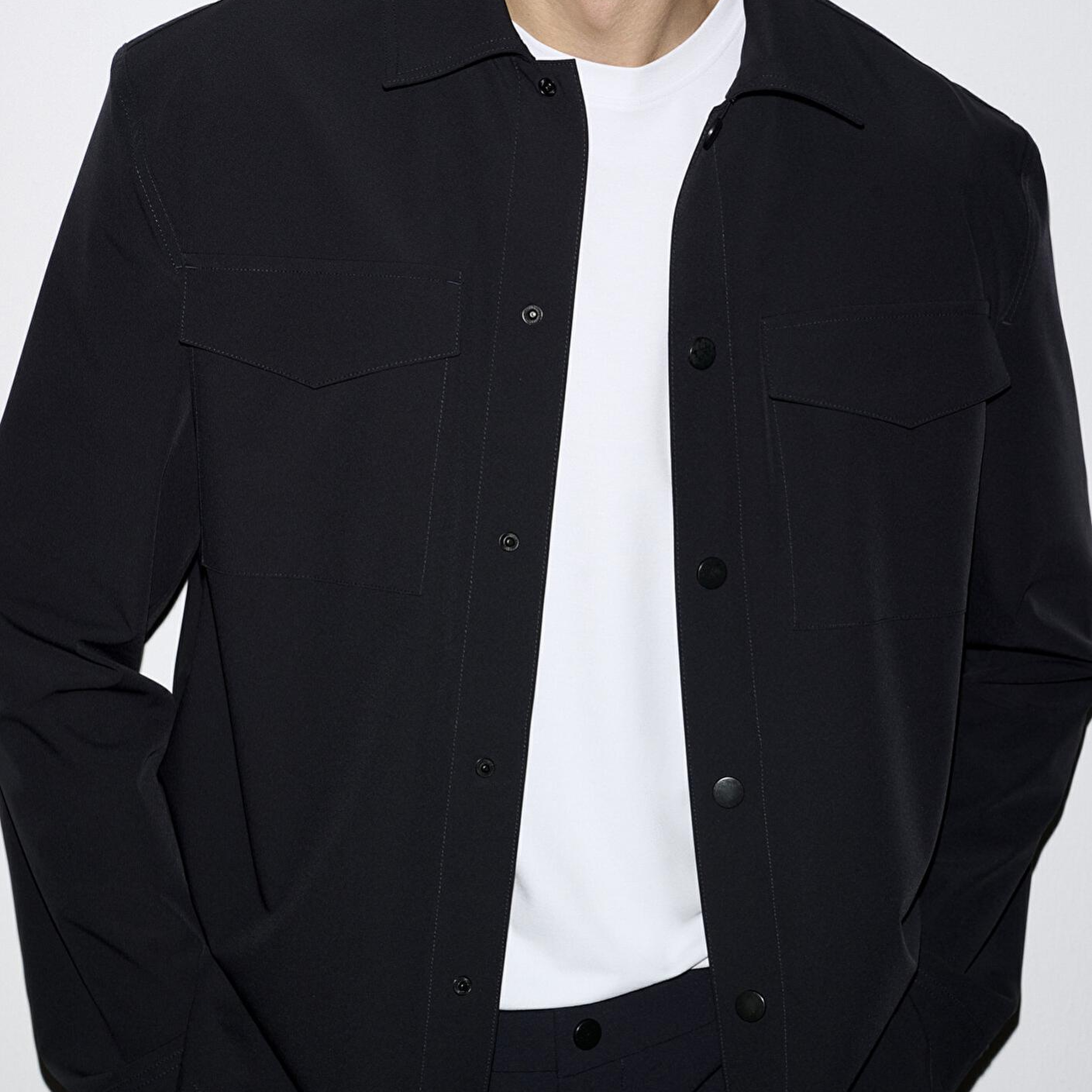 Mavi Fonksiyonel Cepli Lacivert Travel Ceket Regular Fit / Normal Kesim 0110934-70497