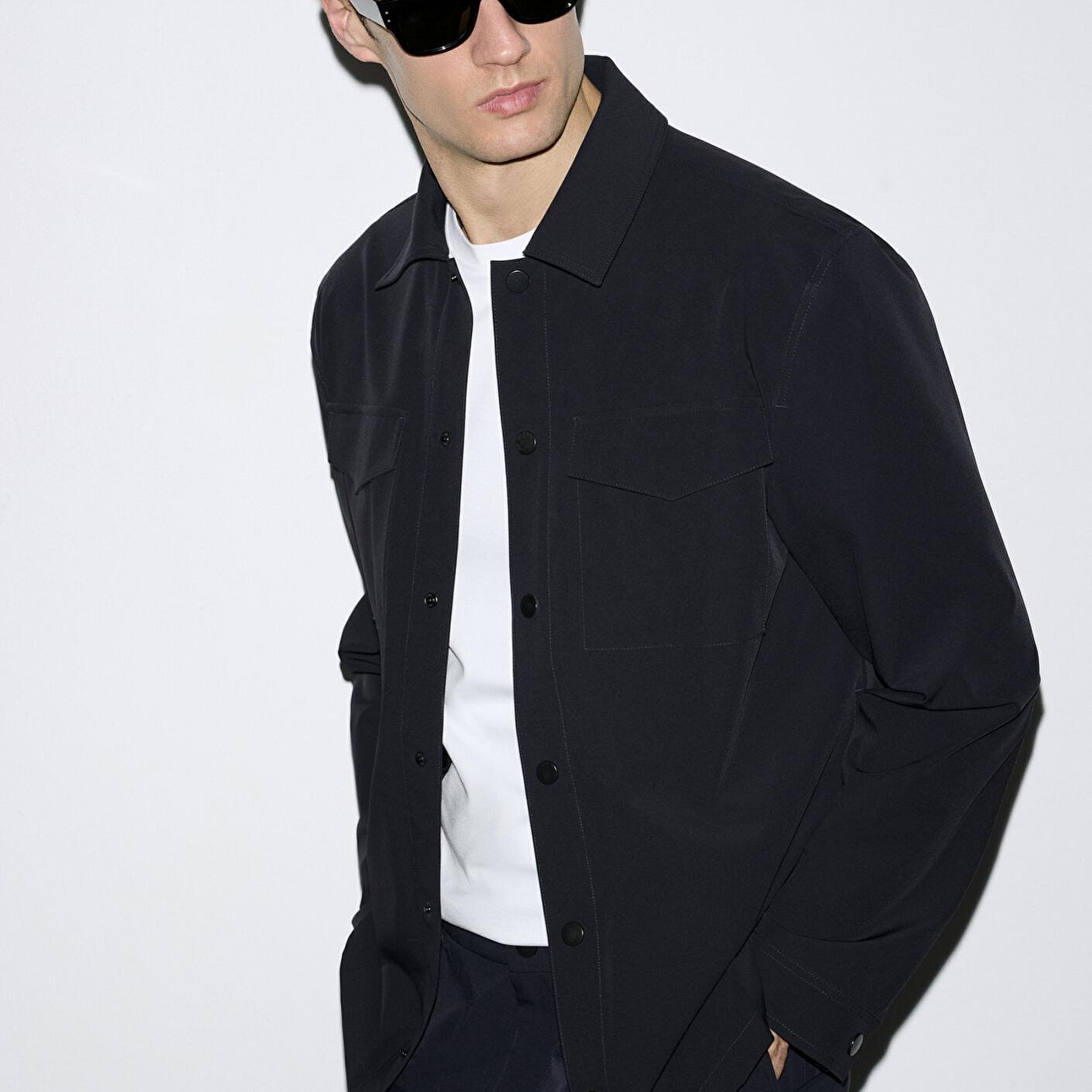 Mavi Fonksiyonel Cepli Lacivert Travel Ceket Regular Fit / Normal Kesim 0110934-70497