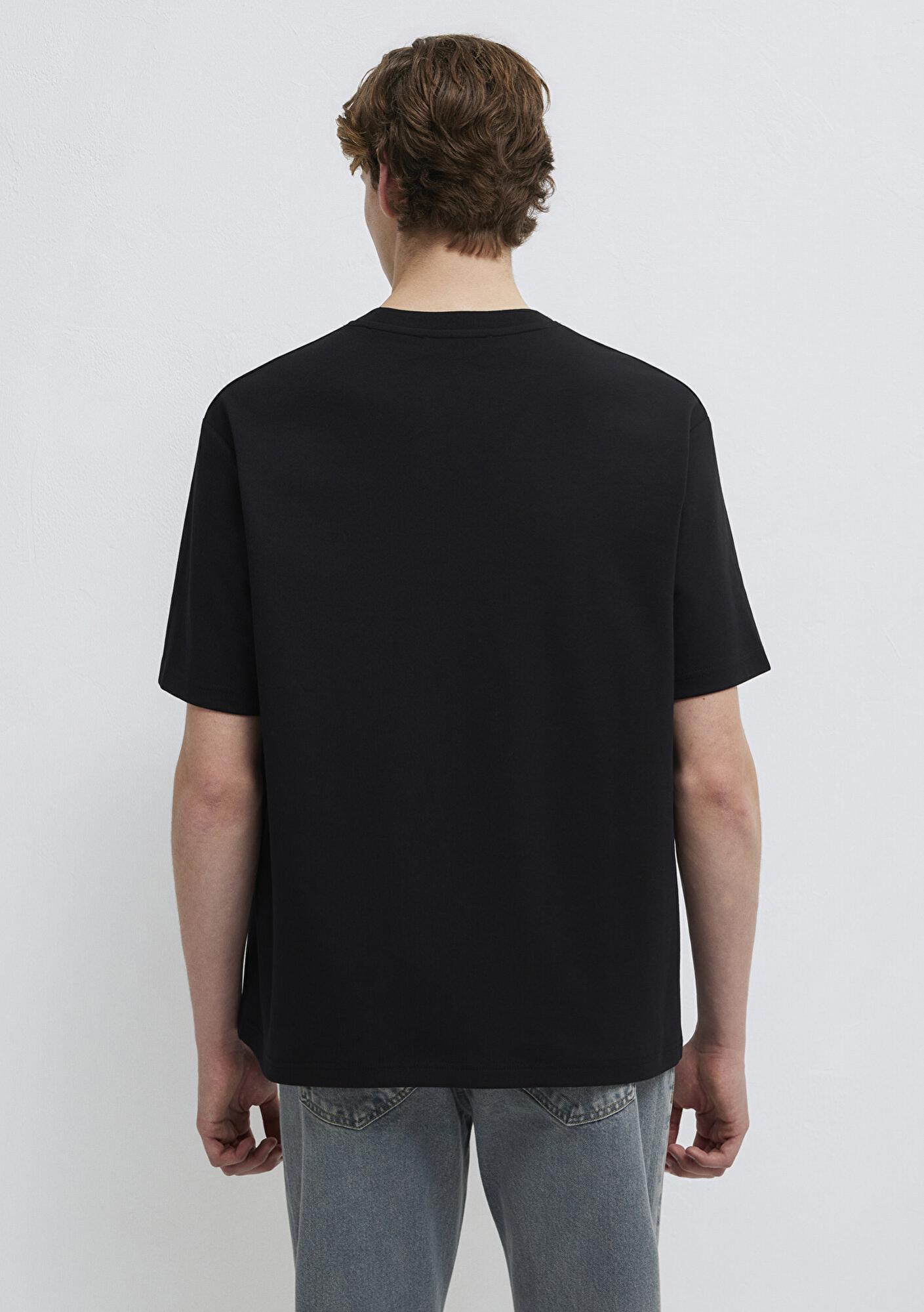 Mavi Mavi Pro Siyah Tişört Relaxed Fit / Rahat Kesim 0613434-900