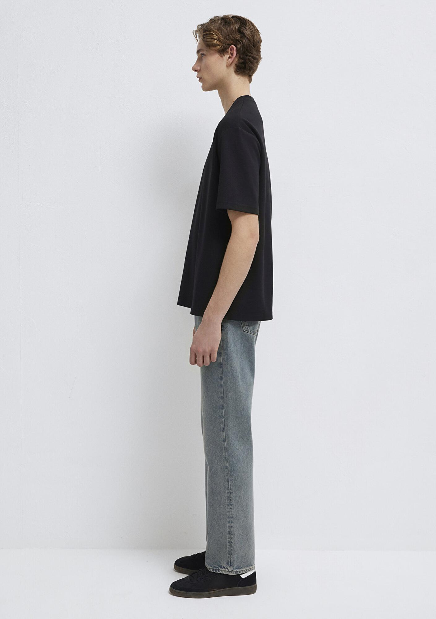 Mavi Mavi Pro Siyah Tişört Relaxed Fit / Rahat Kesim 0613434-900