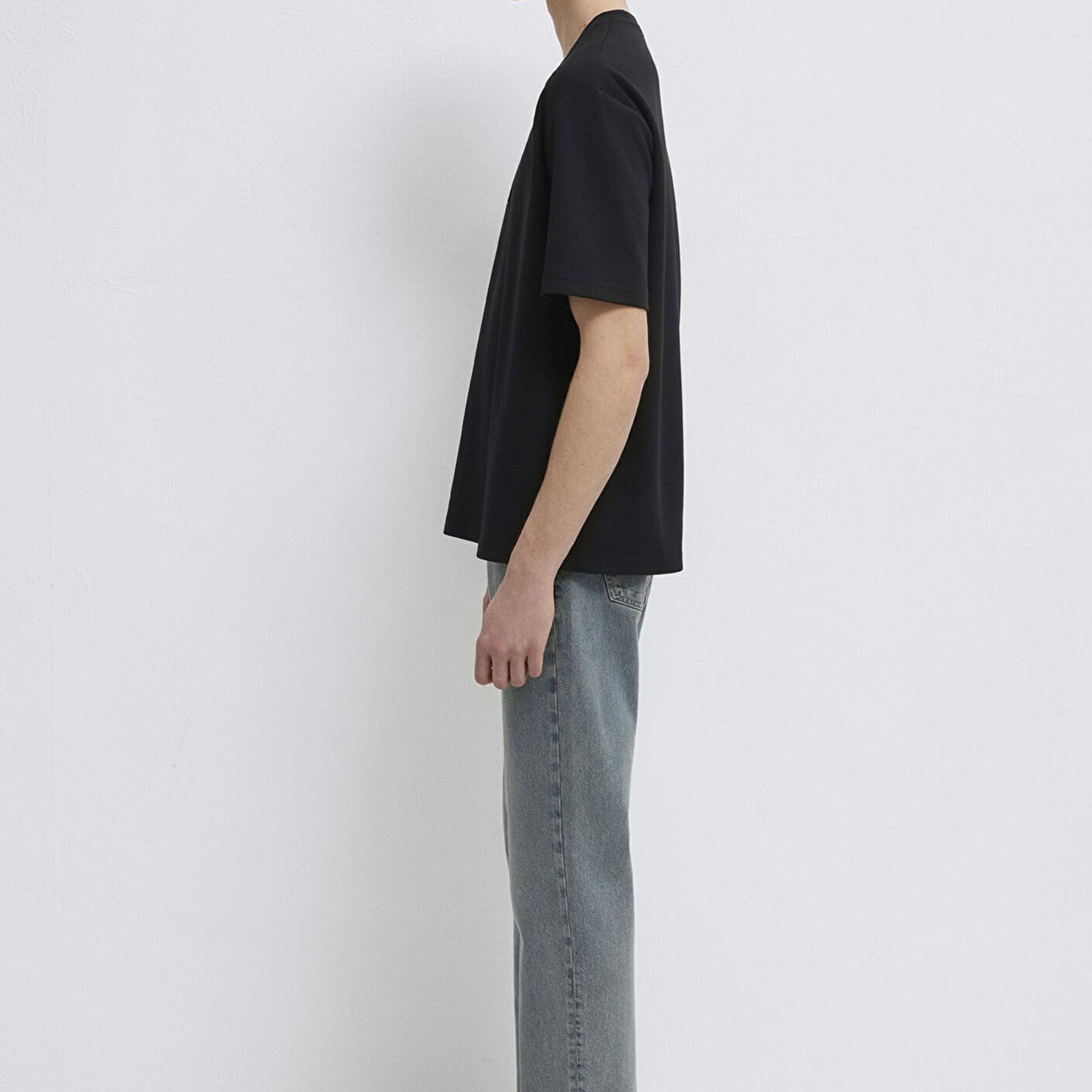 Mavi Mavi Pro Siyah Tişört Relaxed Fit / Rahat Kesim 0613434-900