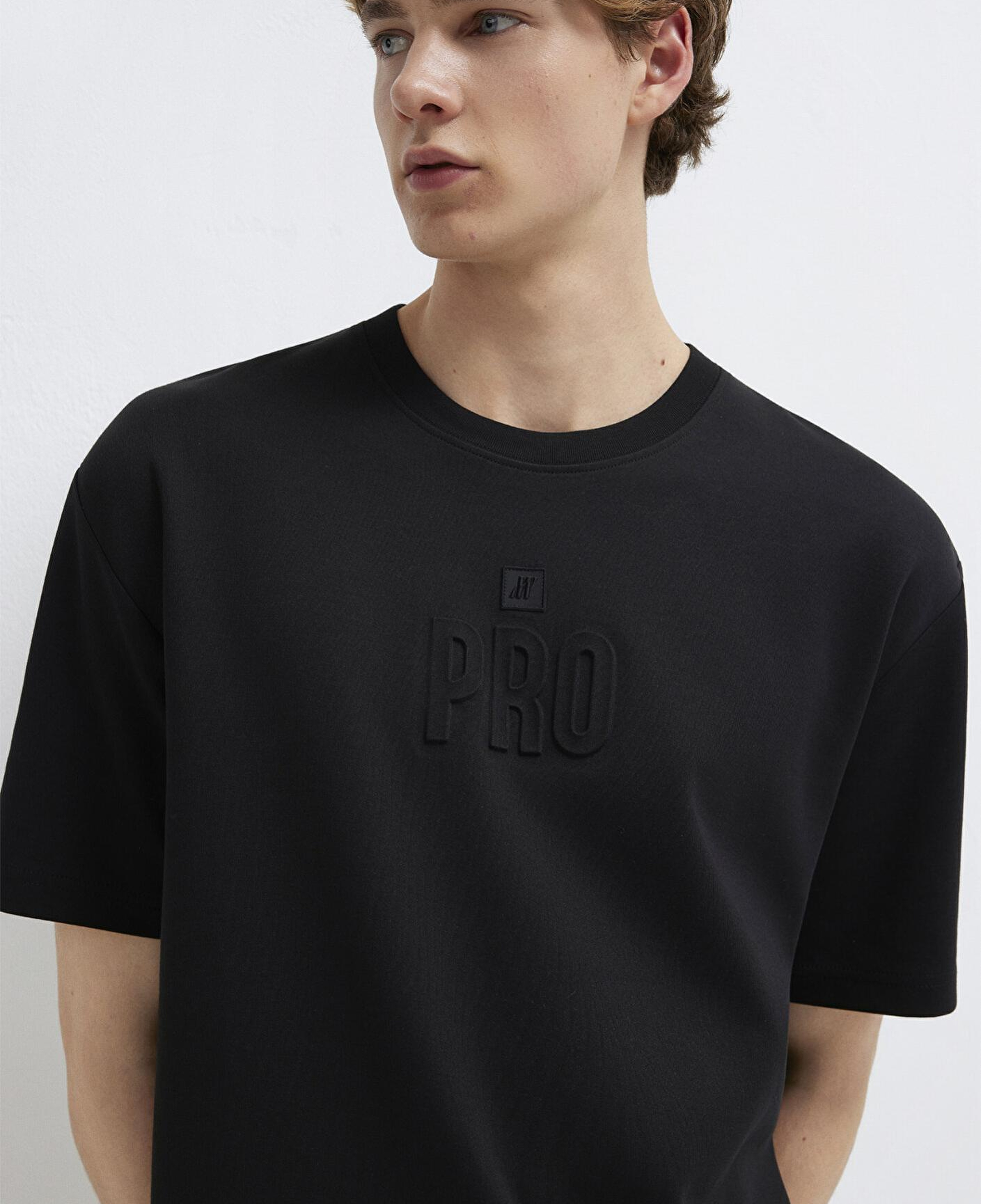 Mavi Mavi Pro Siyah Tişört Relaxed Fit / Rahat Kesim 0613434-900