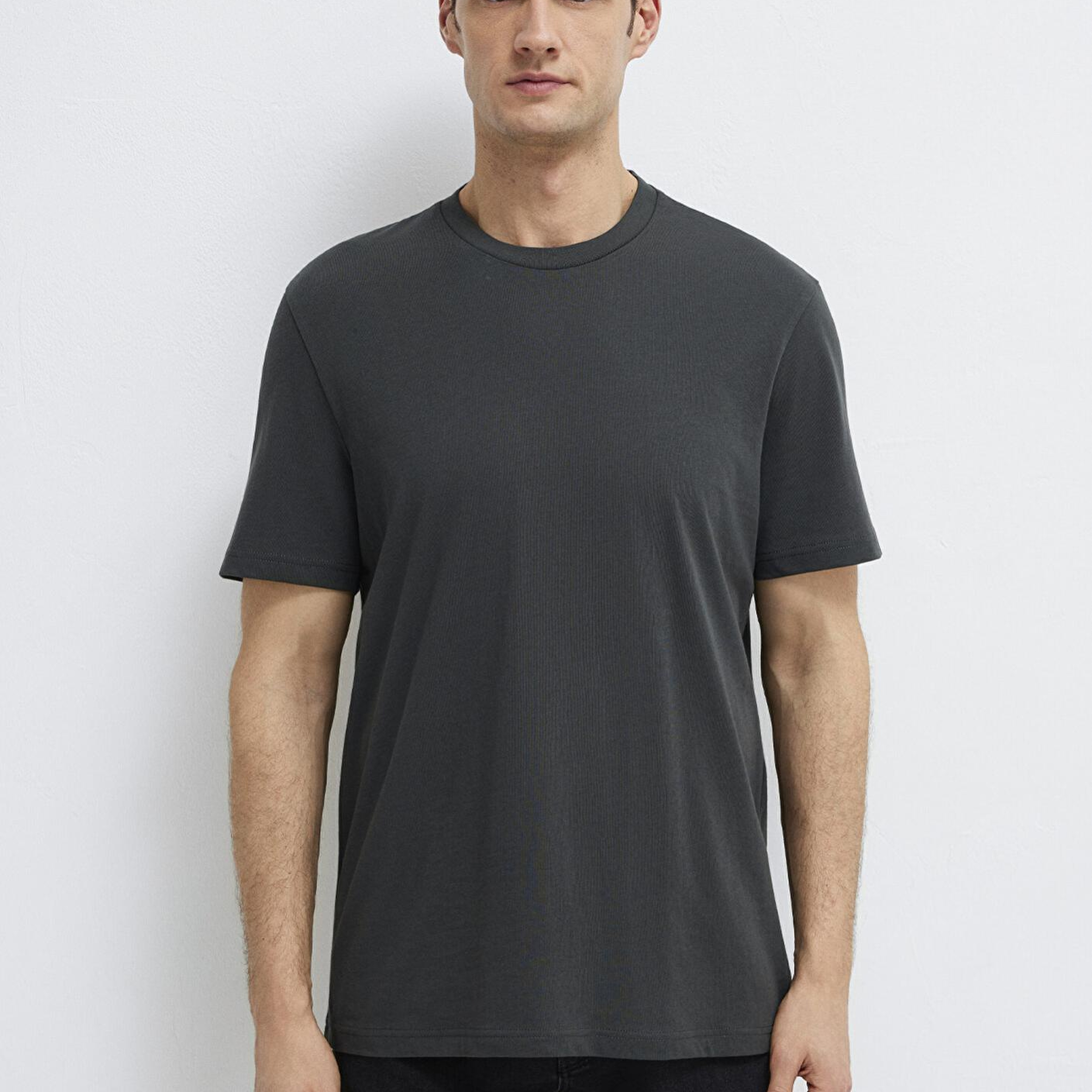 Mavi Antrasit Basic Tişört Regular Fit / Normal Kesim 0613477-70092