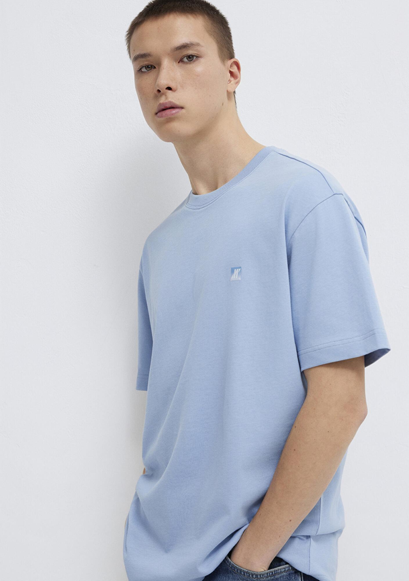 Mavi Mavi Pro Mavi Tişört Loose Fit / Bol Rahat Kesim 0613443-91590