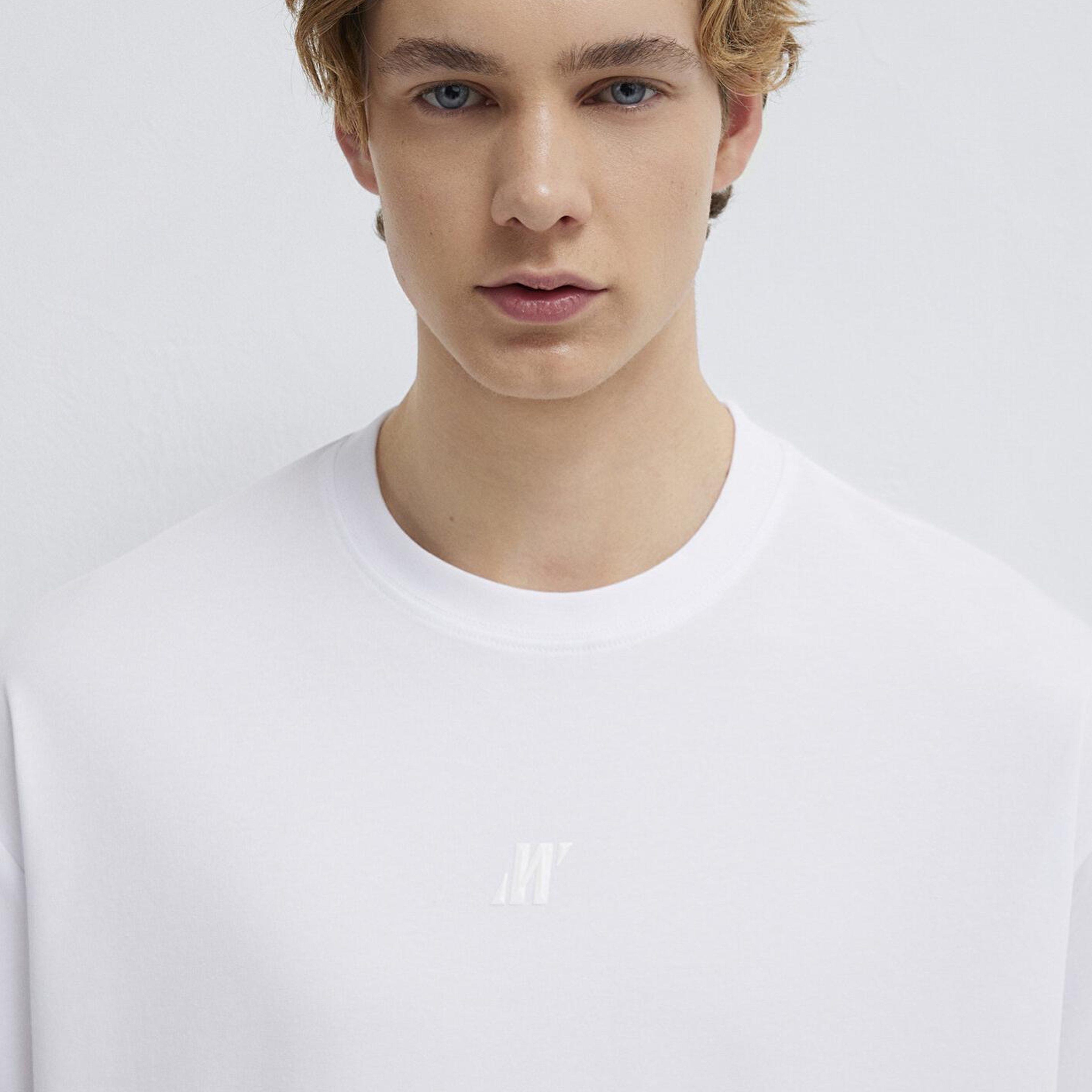 Mavi Mavi Pro Beyaz Tişört Relaxed Fit / Rahat Kesim 0613438-620