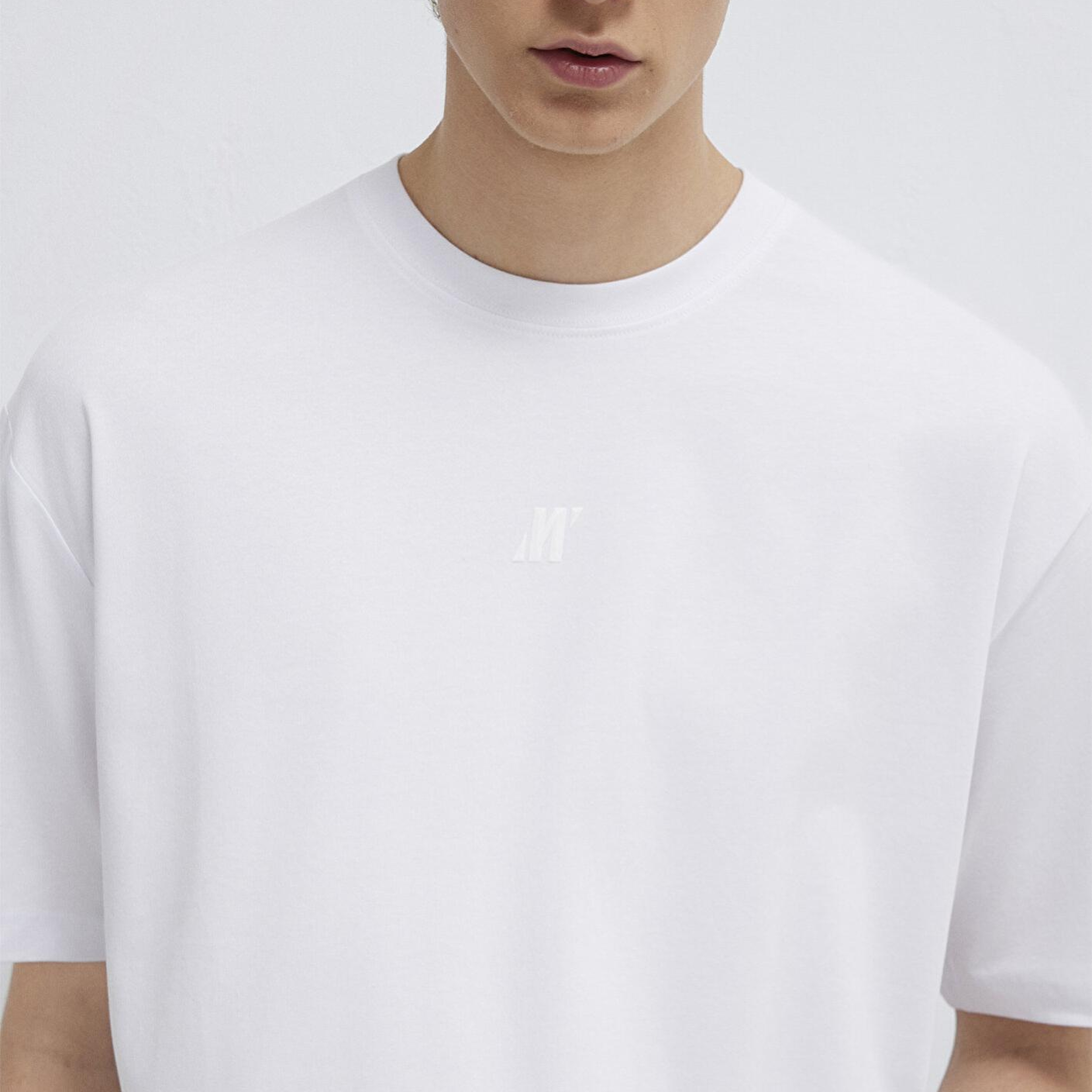 Mavi Mavi Pro Beyaz Tişört Relaxed Fit / Rahat Kesim 0613438-620