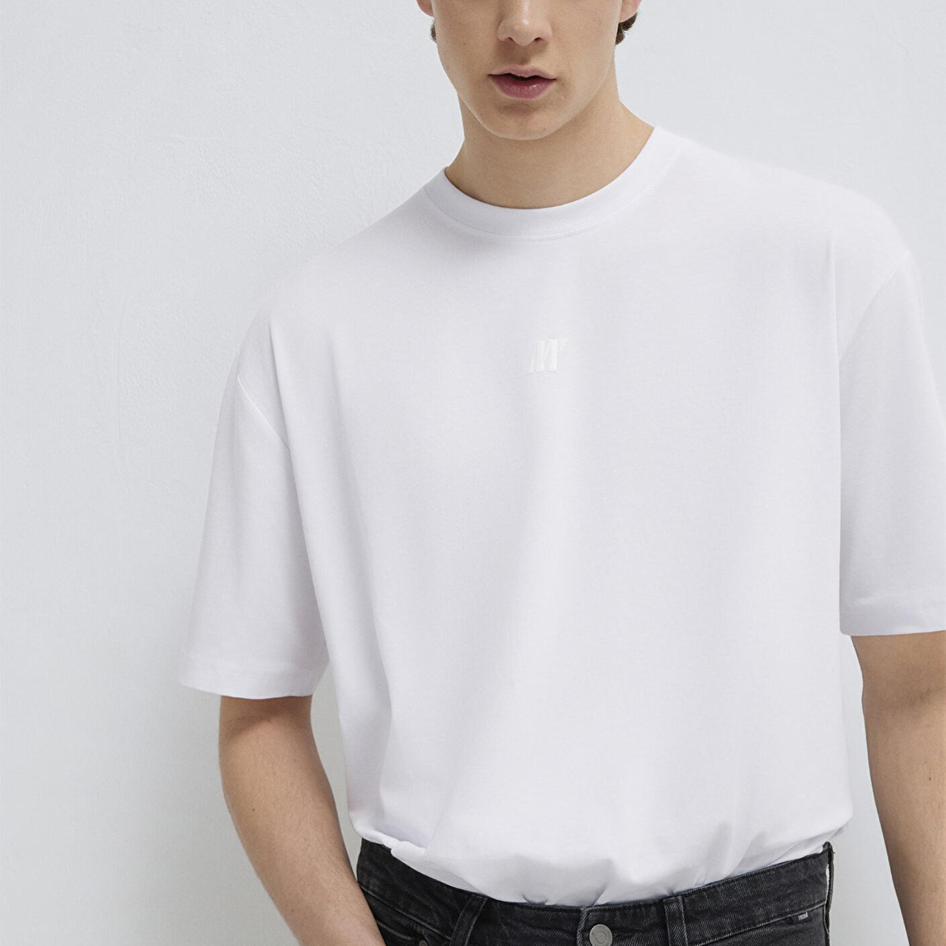 Mavi Mavi Pro Beyaz Tişört Relaxed Fit / Rahat Kesim 0613438-620