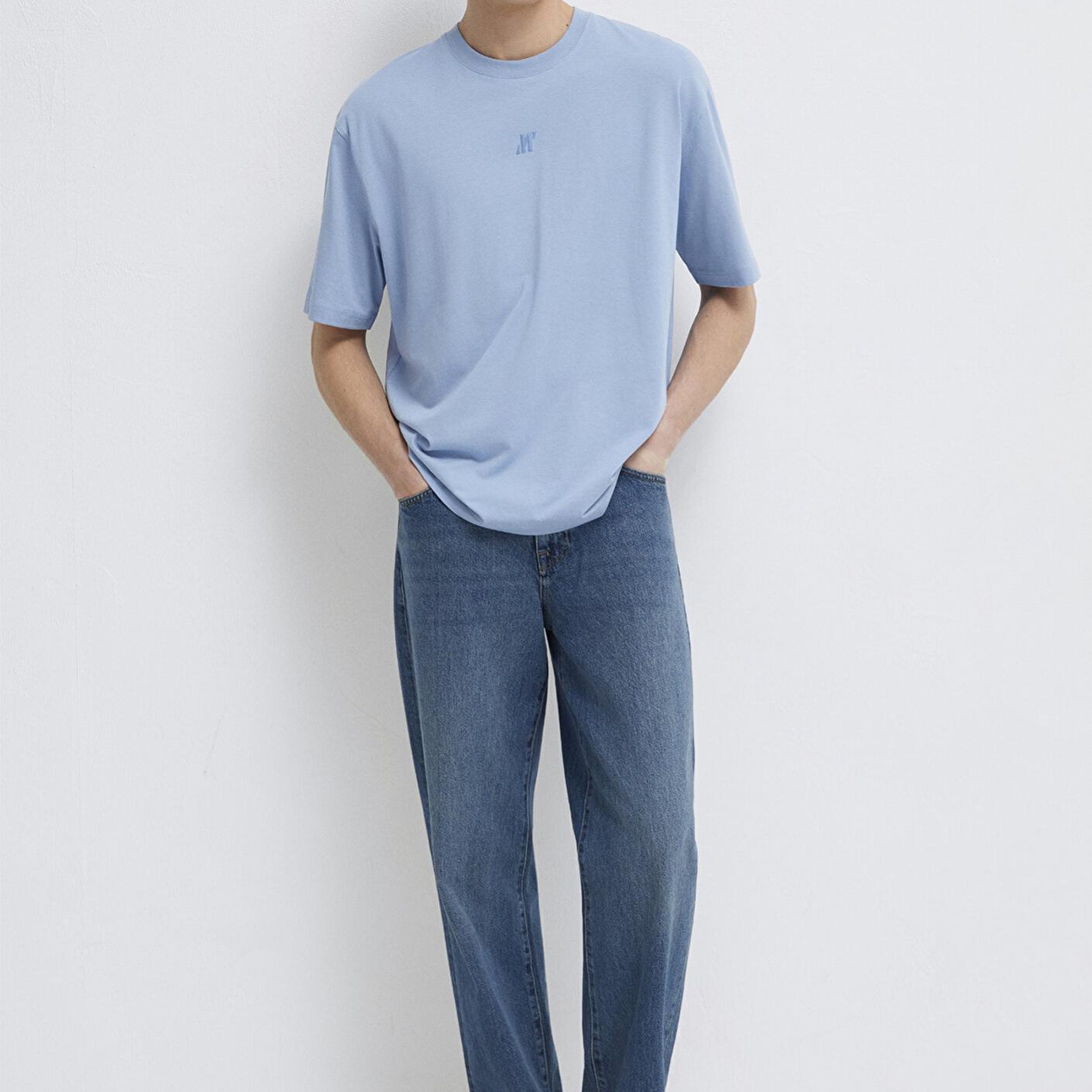 Mavi Mavi Pro Mavi Tişört Relaxed Fit / Rahat Kesim 0613438-91590
