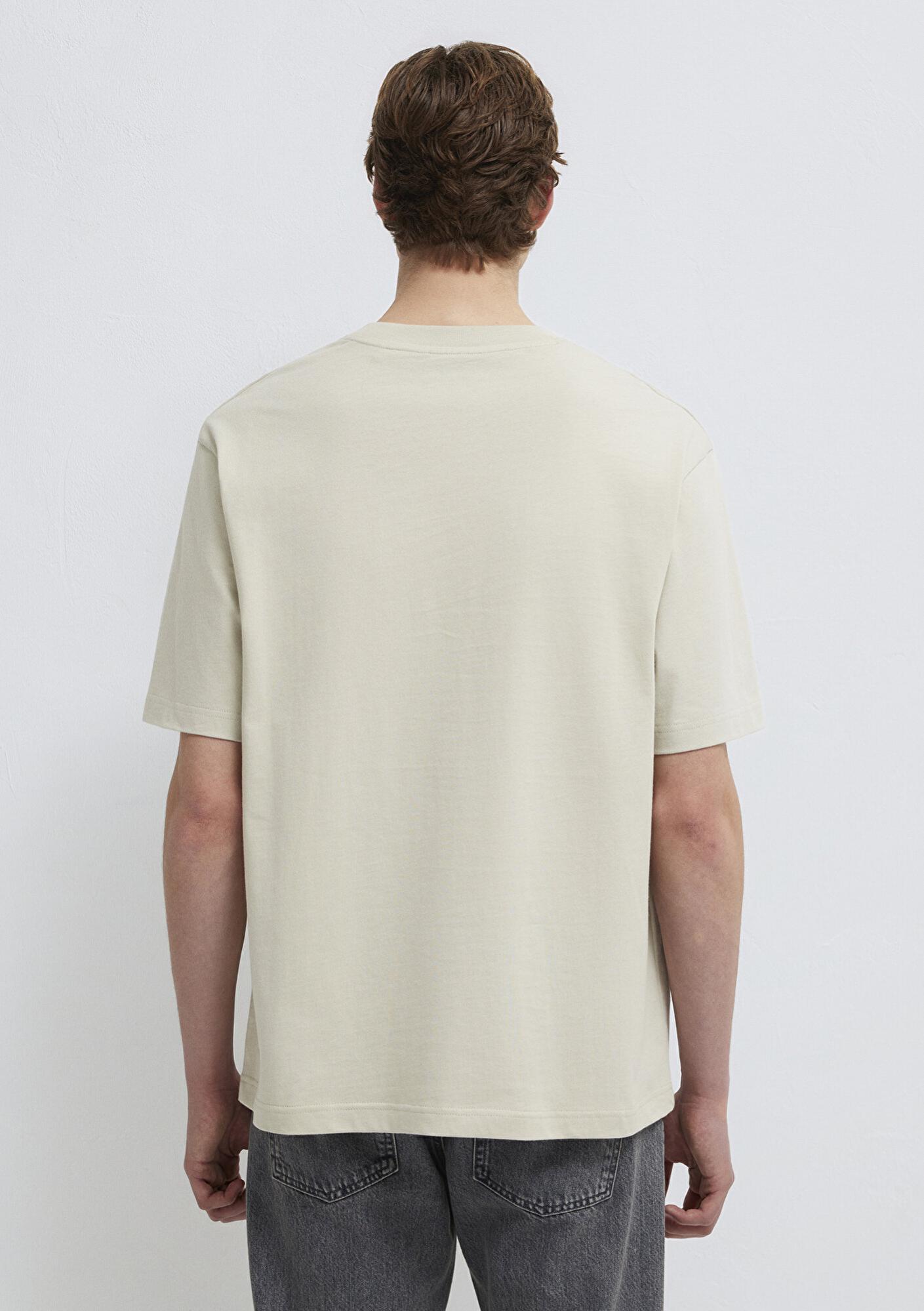 Mavi Mavi Pro Bej Tişört Relaxed Fit / Rahat Kesim 0613441-70144