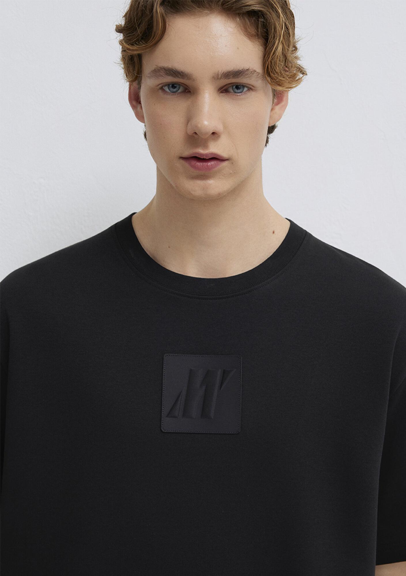 Mavi Mavi Pro Siyah Tişört Relaxed Fit / Rahat Kesim 0613439-900