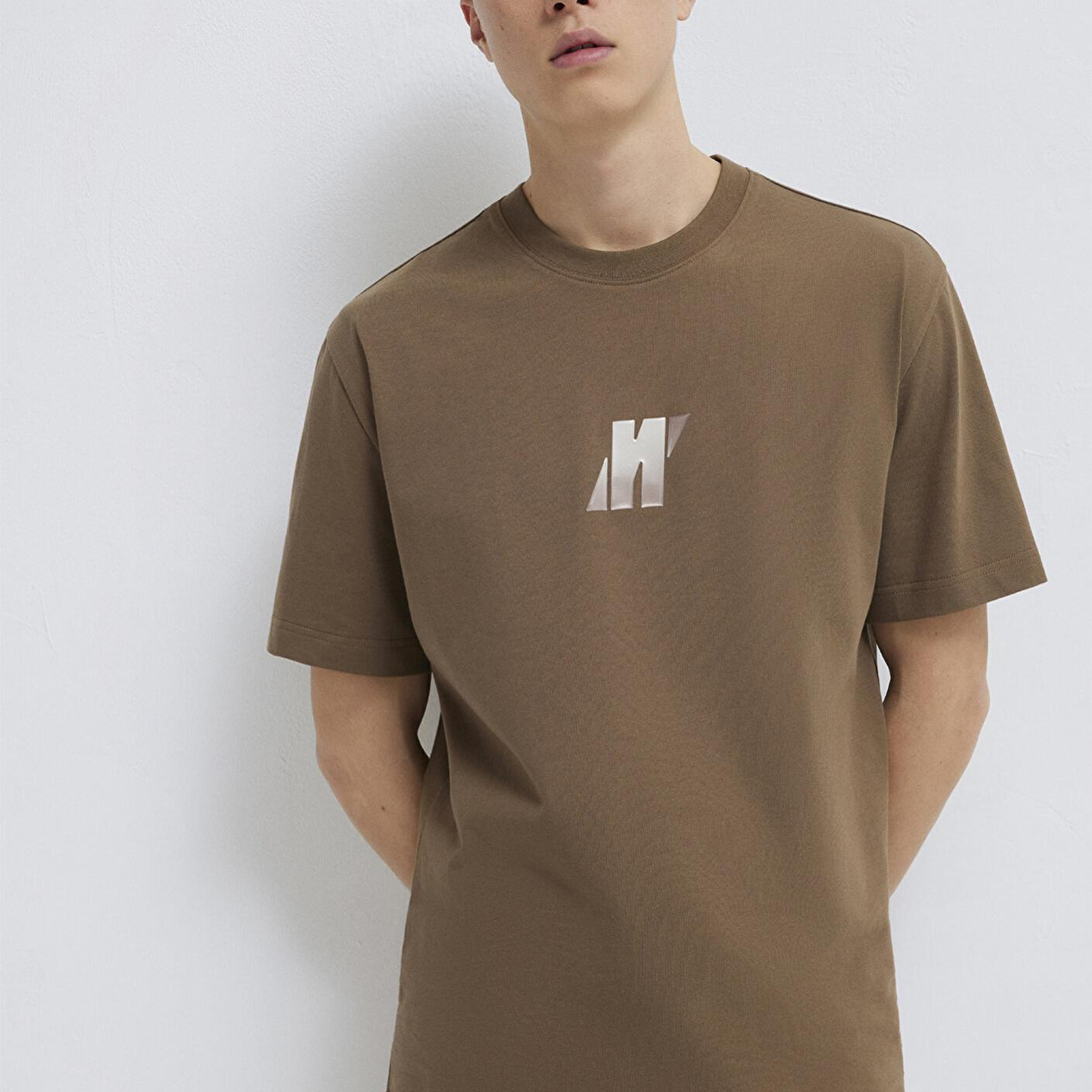 Mavi Mavi Pro Kahverengi Tişört Loose Fit / Bol Rahat Kesim 0613440-70378