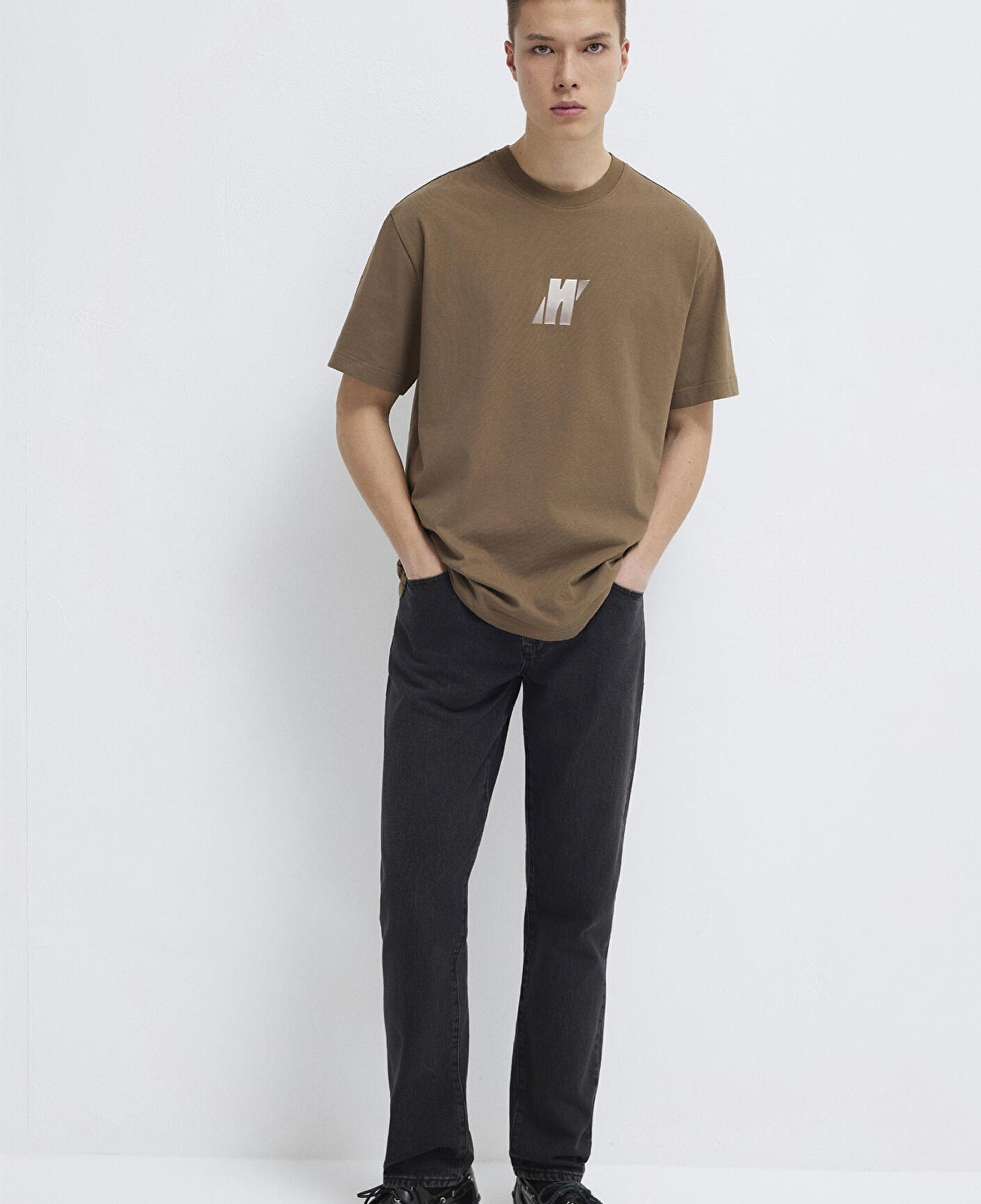 Mavi Mavi Pro Kahverengi Tişört Loose Fit / Bol Rahat Kesim 0613440-70378