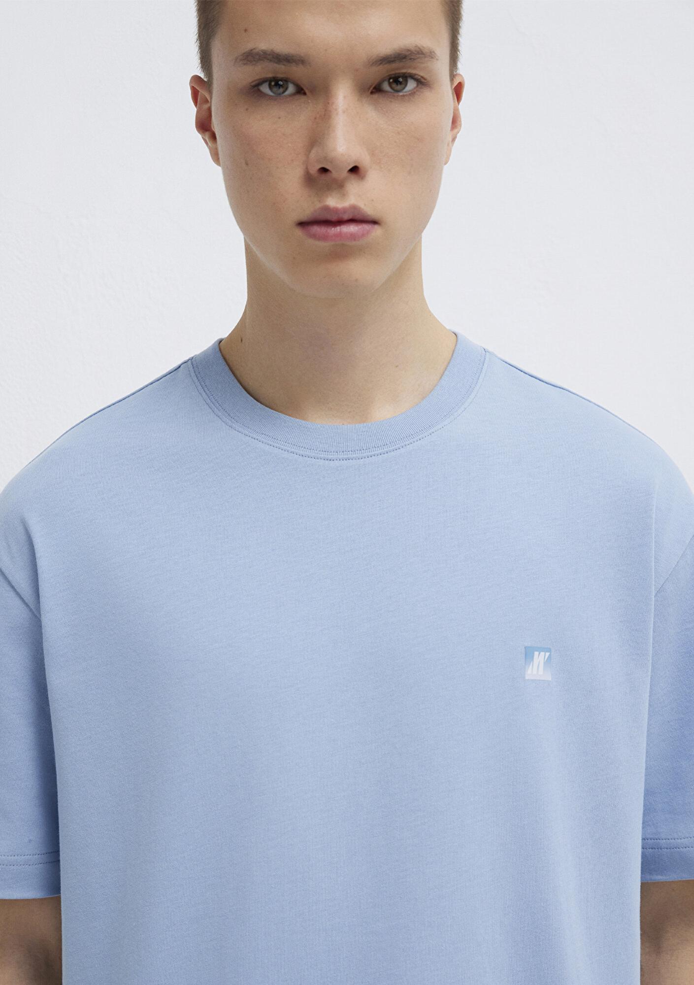 Mavi Mavi Pro Mavi Tişört Loose Fit / Bol Rahat Kesim 0613443-91590