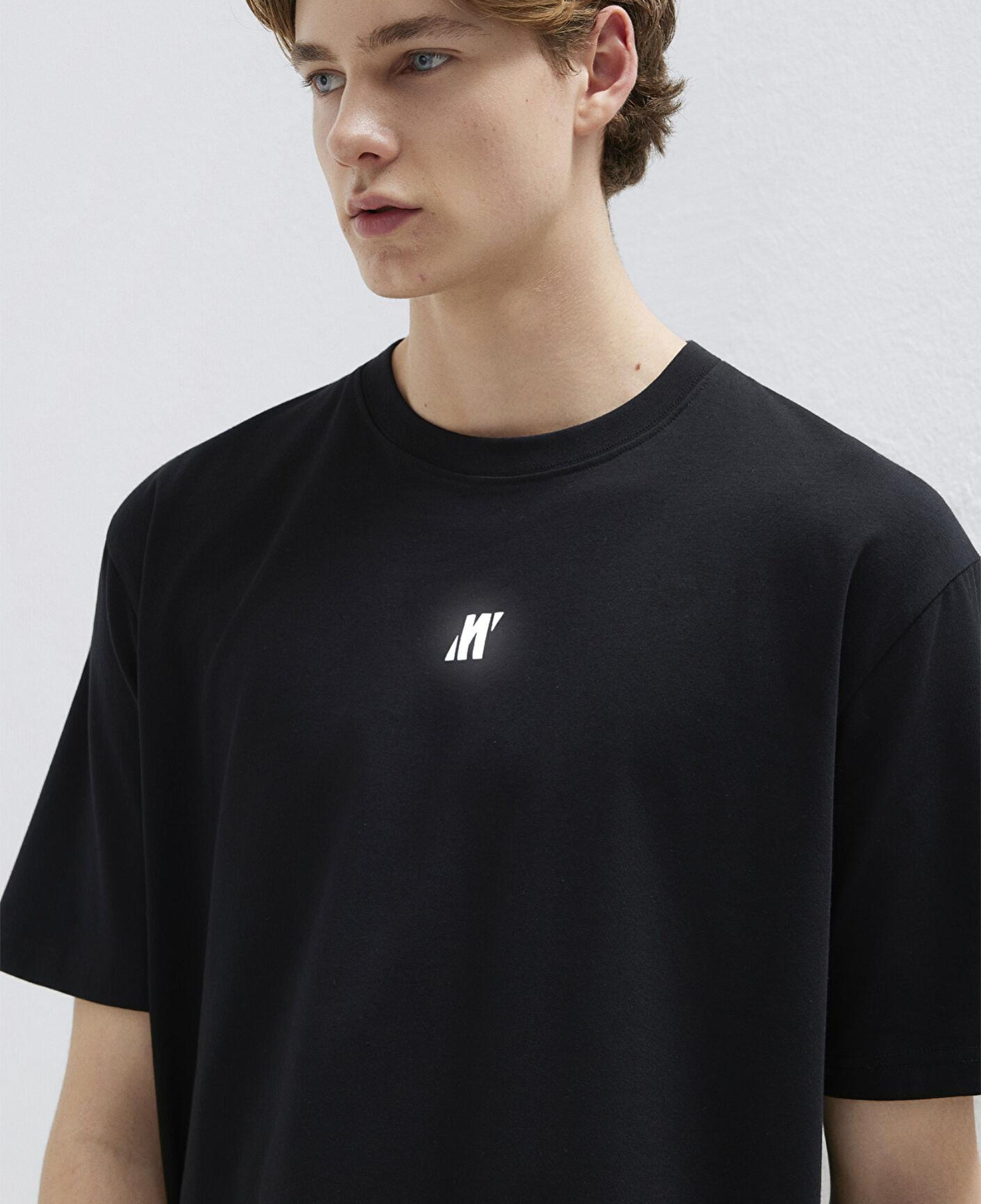 Mavi Mavi Pro Siyah Tişört Relaxed Fit / Rahat Kesim 0613438-900