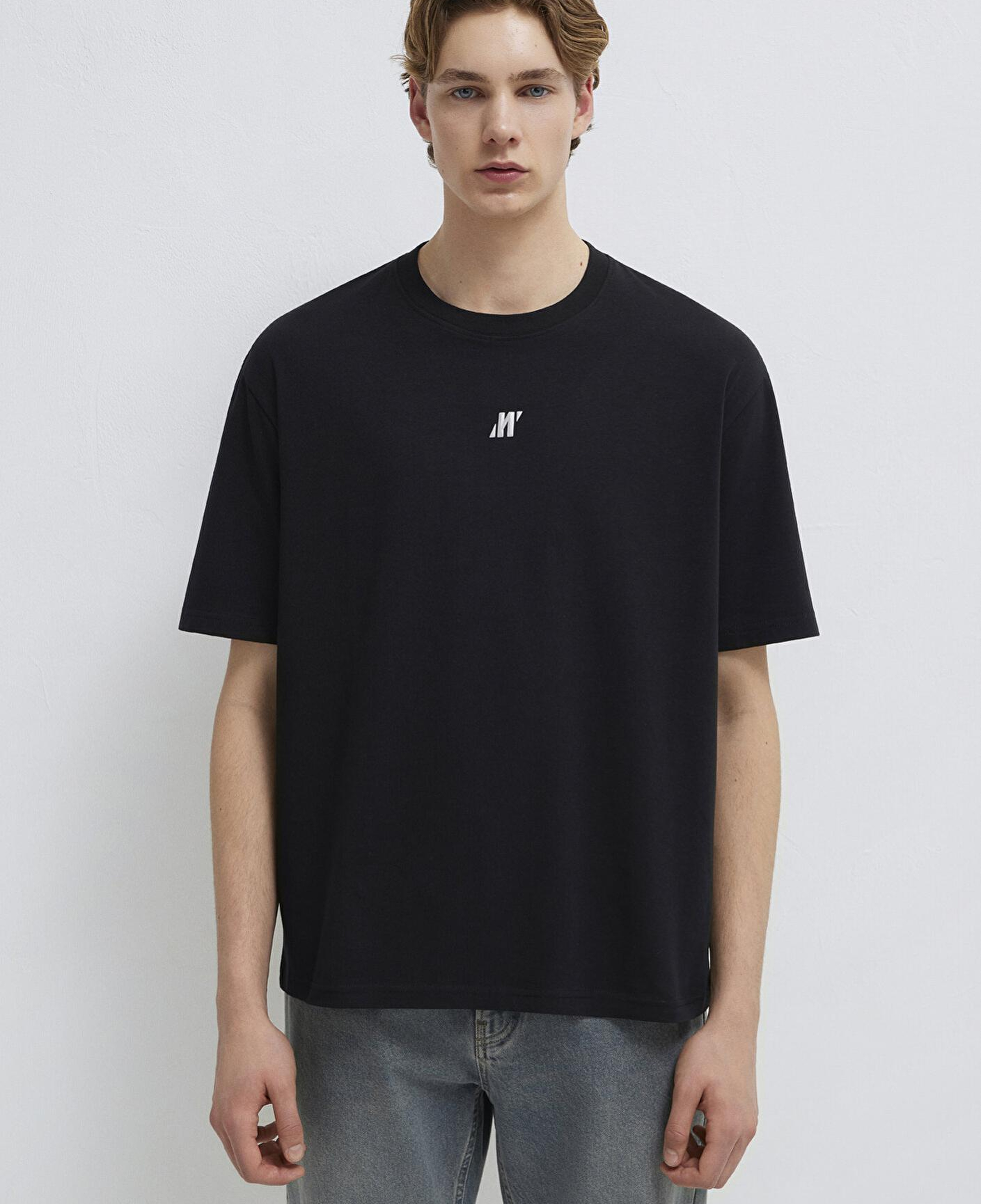 Mavi Mavi Pro Siyah Tişört Relaxed Fit / Rahat Kesim 0613438-900