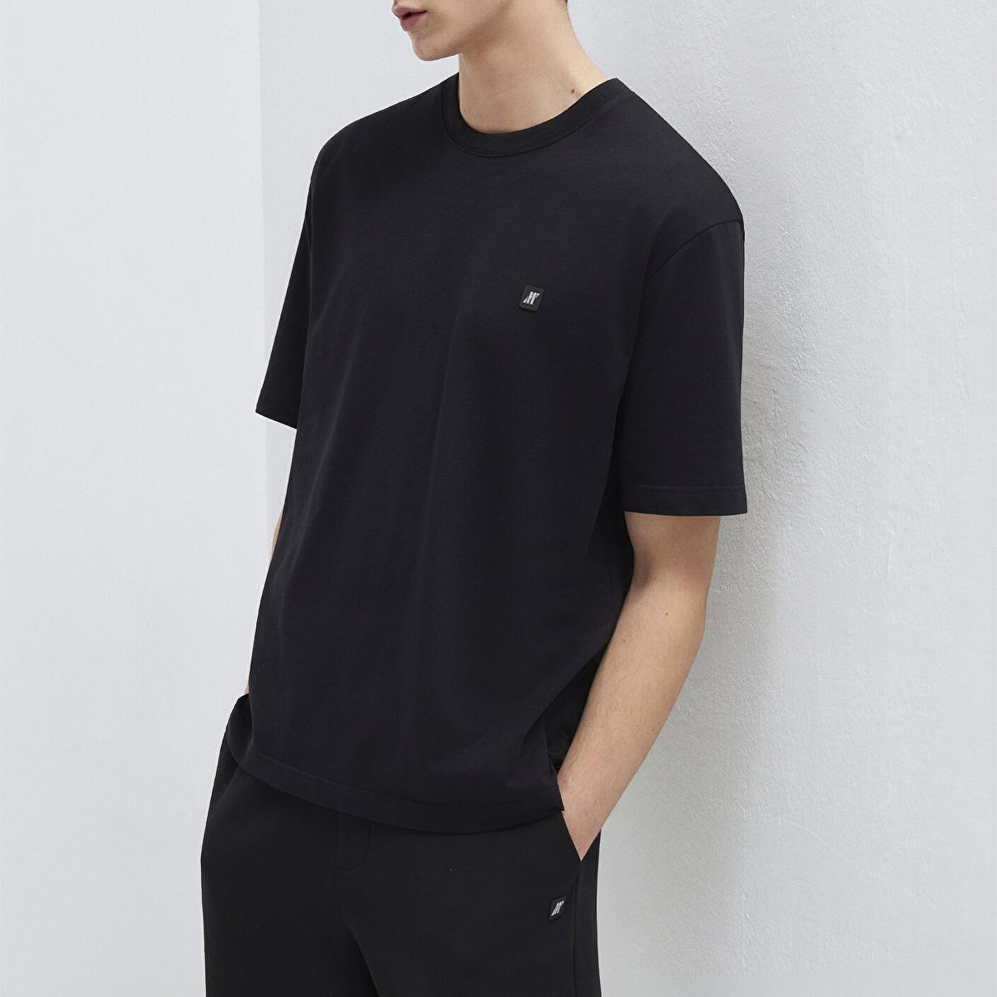 Mavi Mavi Pro Siyah Tişört Relaxed Fit / Rahat Kesim 0613442-900