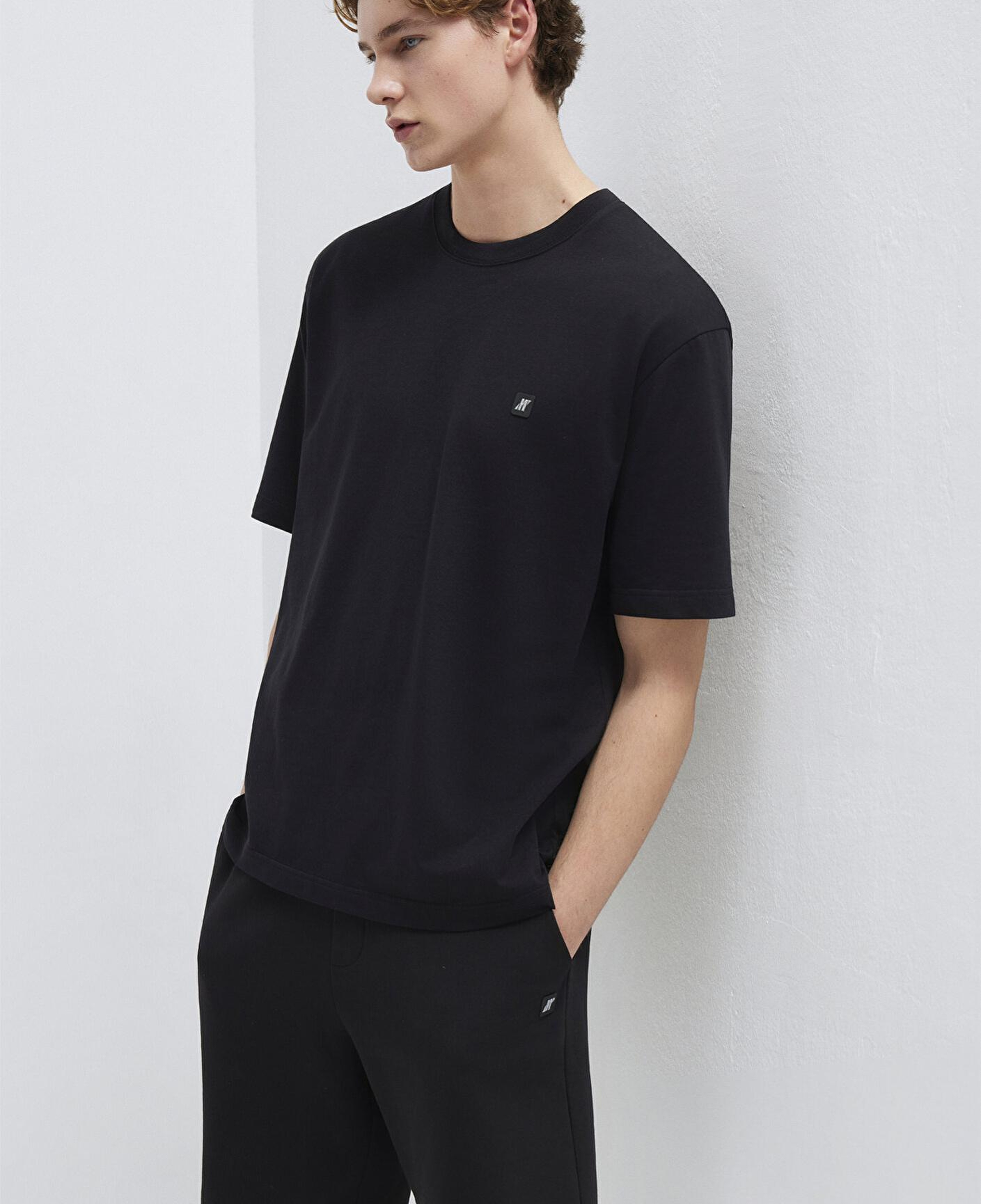 Mavi Mavi Pro Siyah Tişört Relaxed Fit / Rahat Kesim 0613442-900