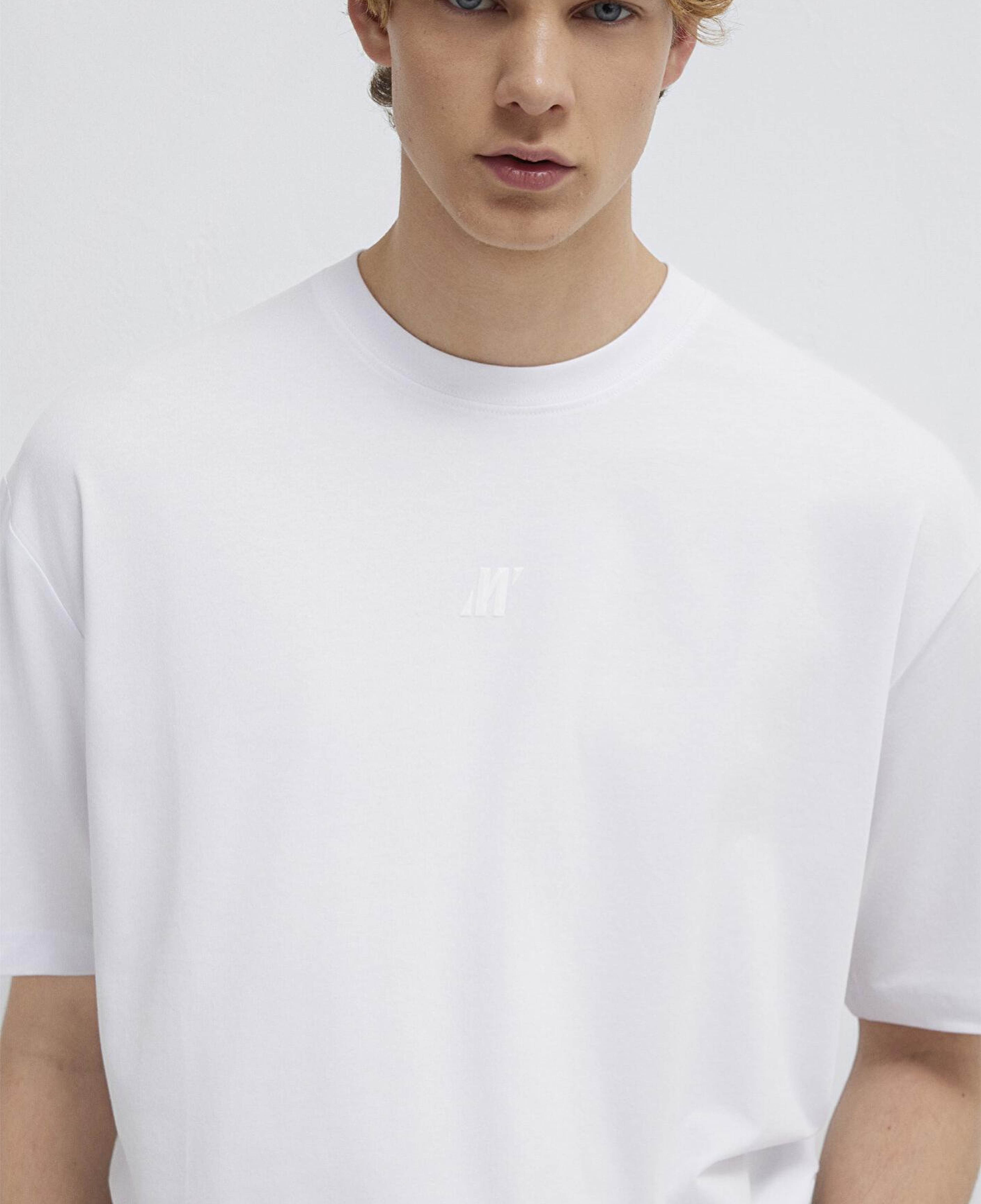 Mavi Mavi Pro Beyaz Tişört Relaxed Fit / Rahat Kesim 0613438-620