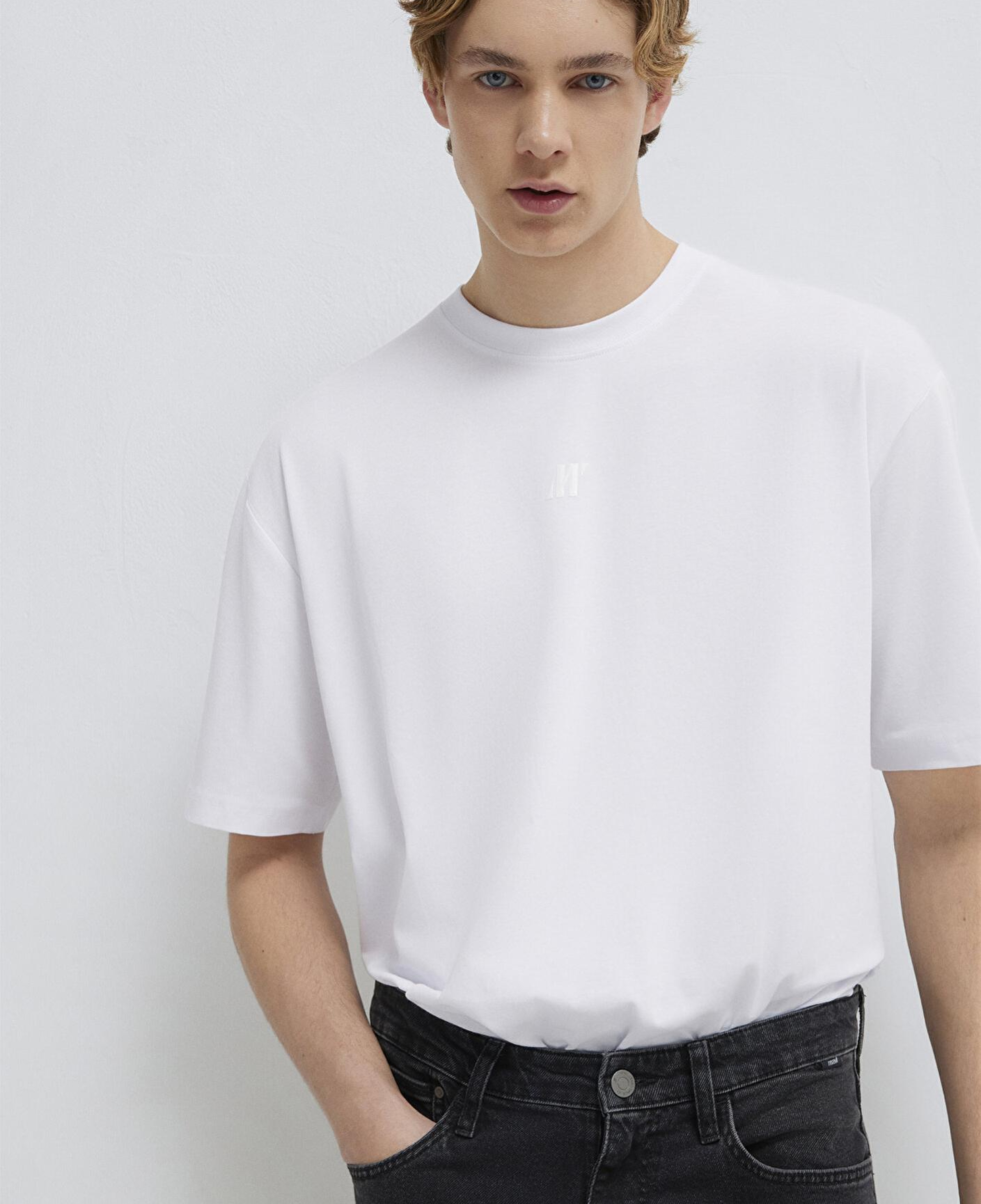 Mavi Mavi Pro Beyaz Tişört Relaxed Fit / Rahat Kesim 0613438-620